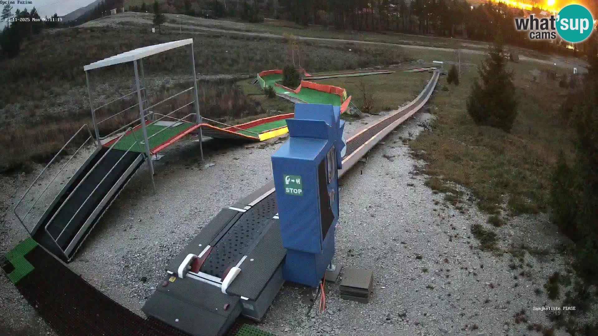 Live Webcam Rodelbahn Fužine – Kroatien