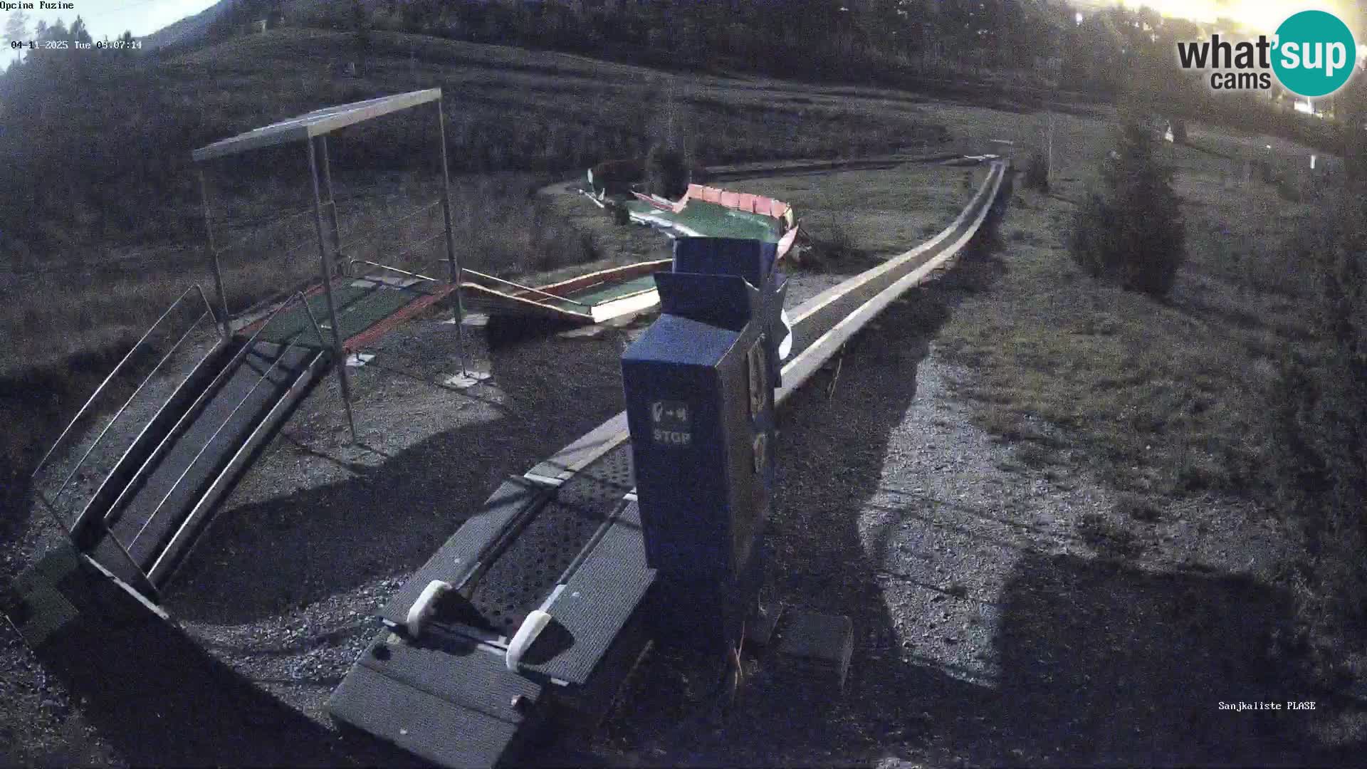 Web kamera uživo Sanjkalište Fužine – Hrvatska