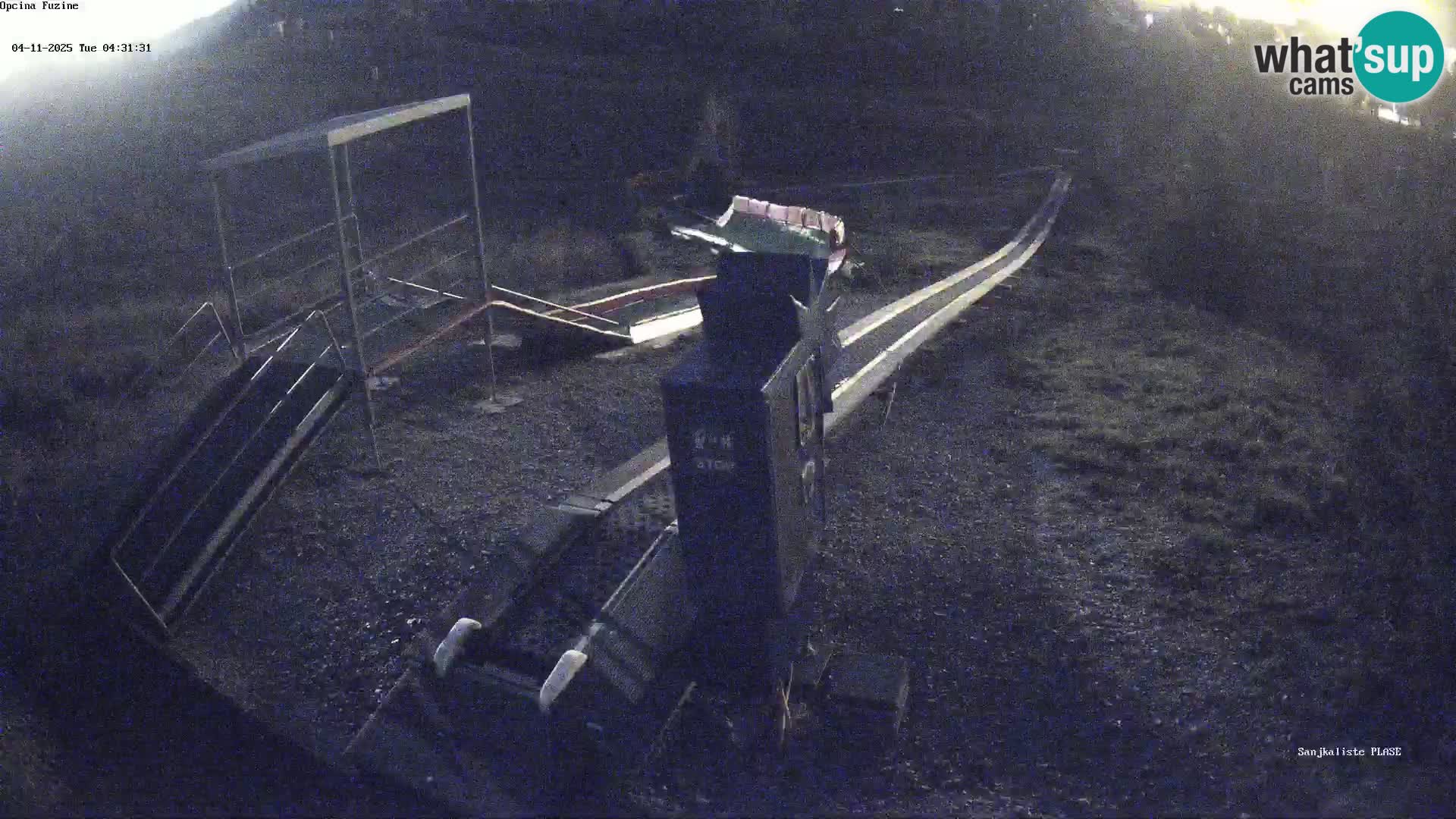 Spletna kamera v živo Sankališče Fužine – Hrvaška