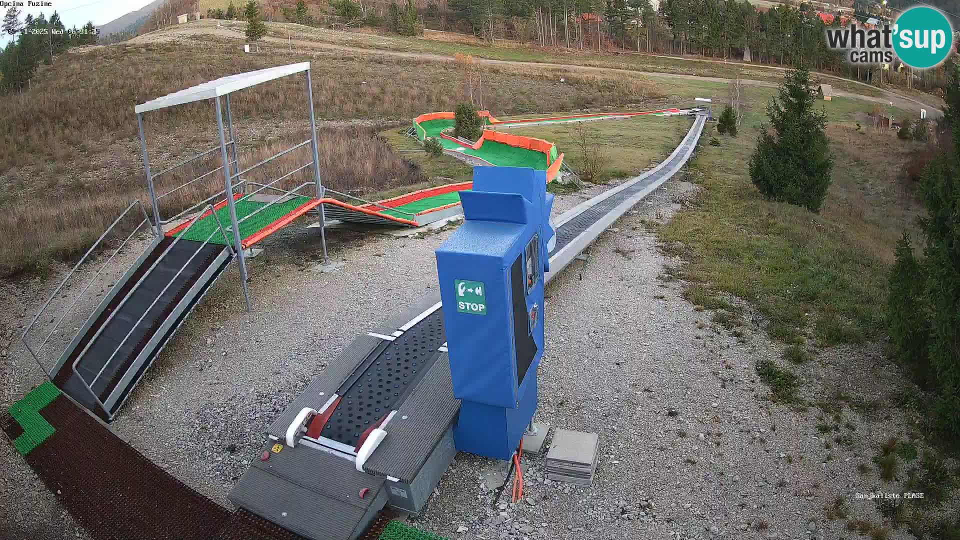 Web kamera uživo Sanjkalište Fužine – Hrvatska