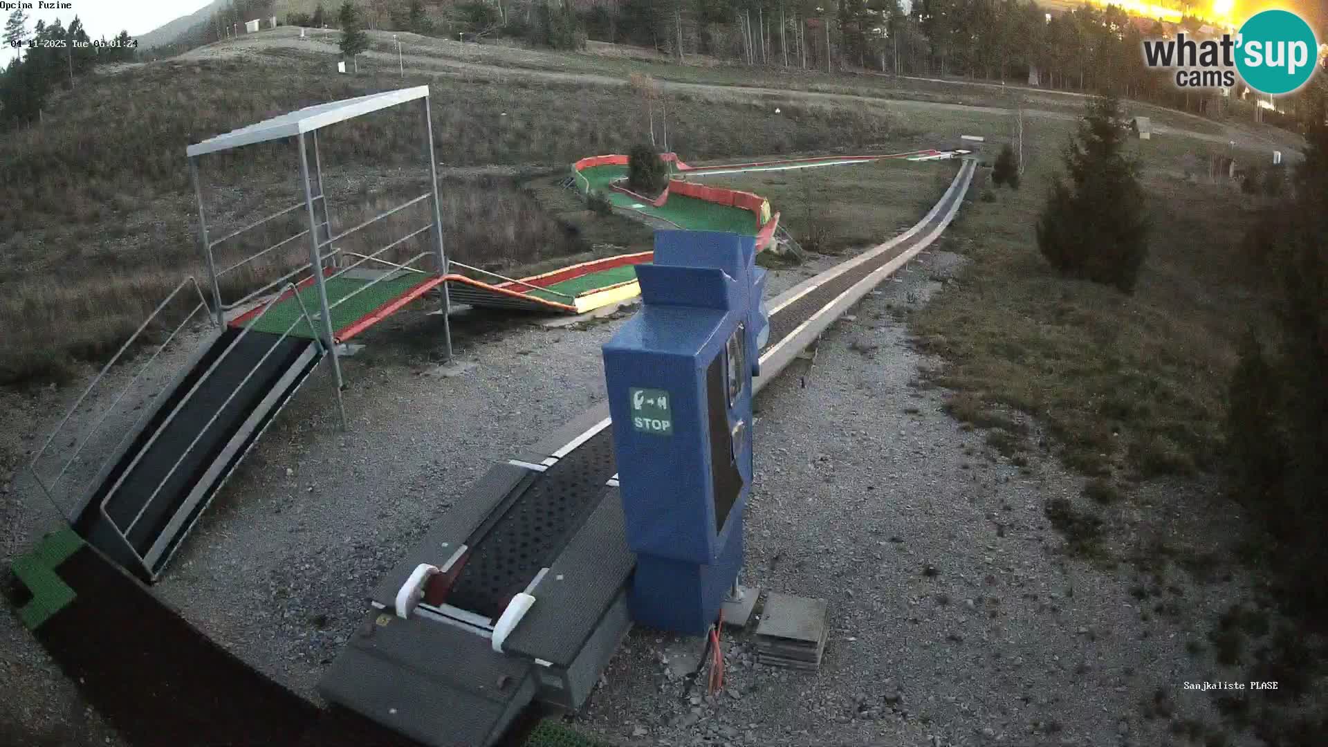 Live Webcam Rodelbahn Fužine – Kroatien