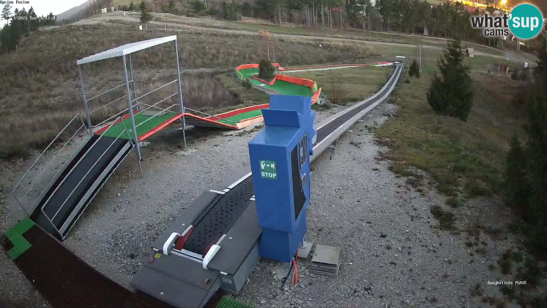 Web kamera uživo Sanjkalište Fužine – Hrvatska