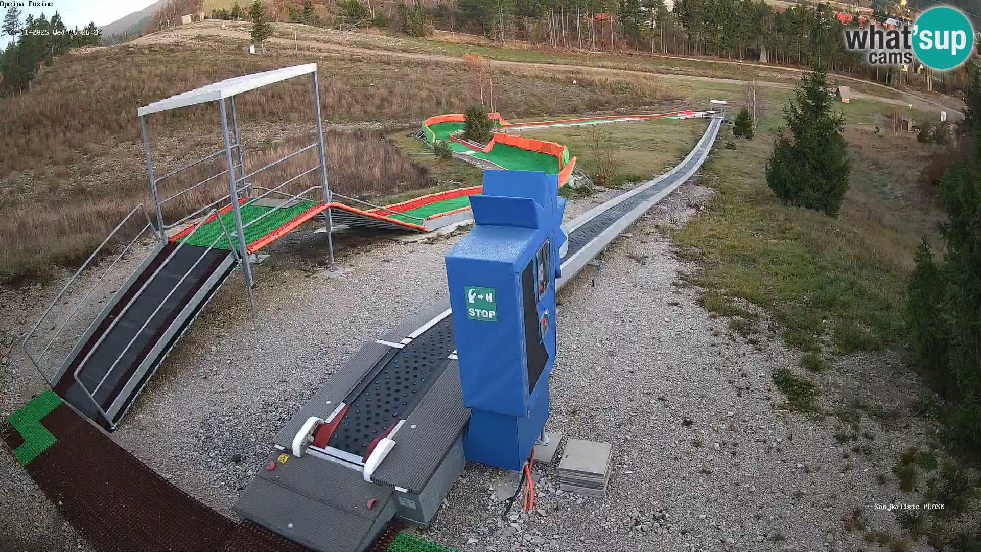 Web kamera uživo Sanjkalište Fužine – Hrvatska