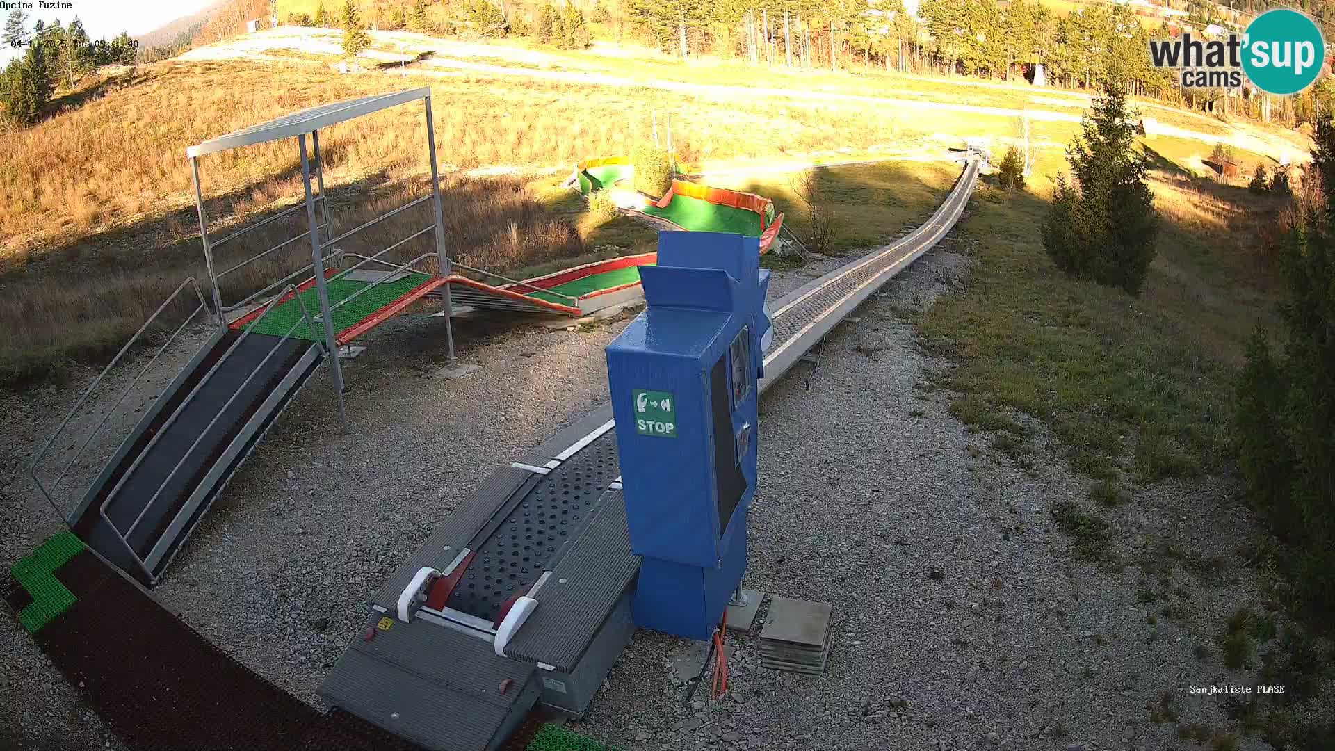 Live Webcam Rodelbahn Fužine – Kroatien