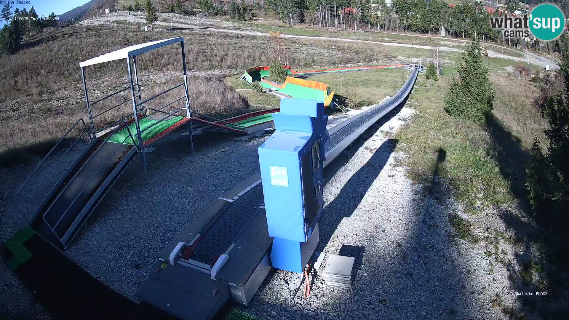 Web kamera uživo Sanjkalište Fužine – Hrvatska