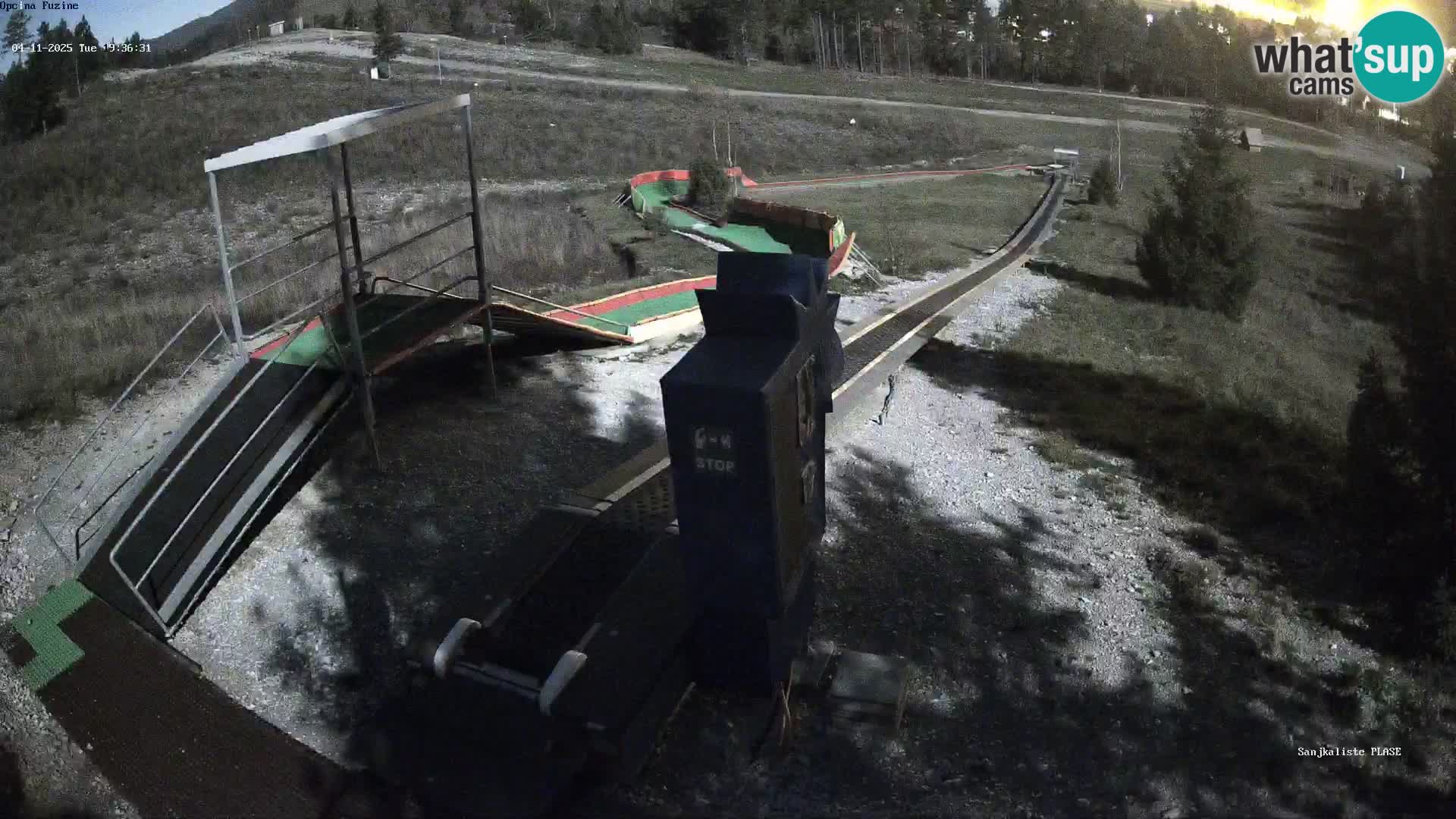 Web kamera uživo Sanjkalište Fužine – Hrvatska