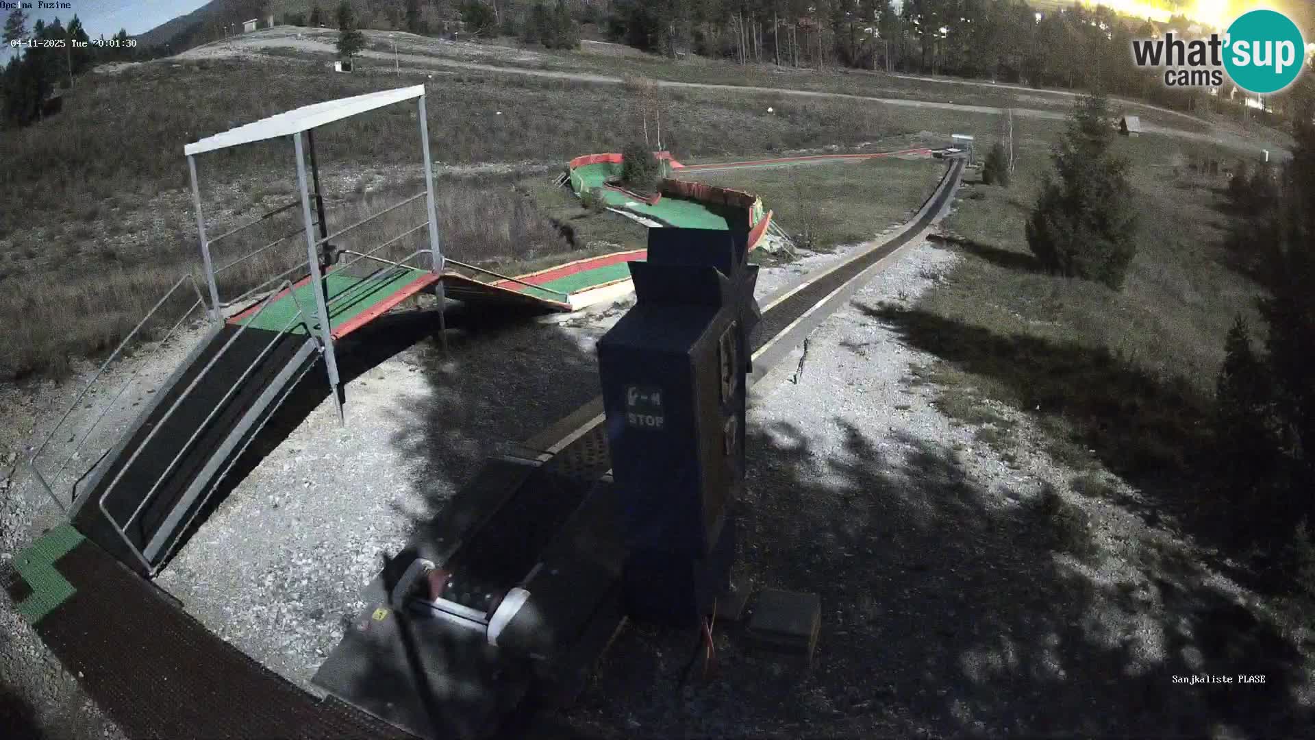 Web kamera uživo Sanjkalište Fužine – Hrvatska