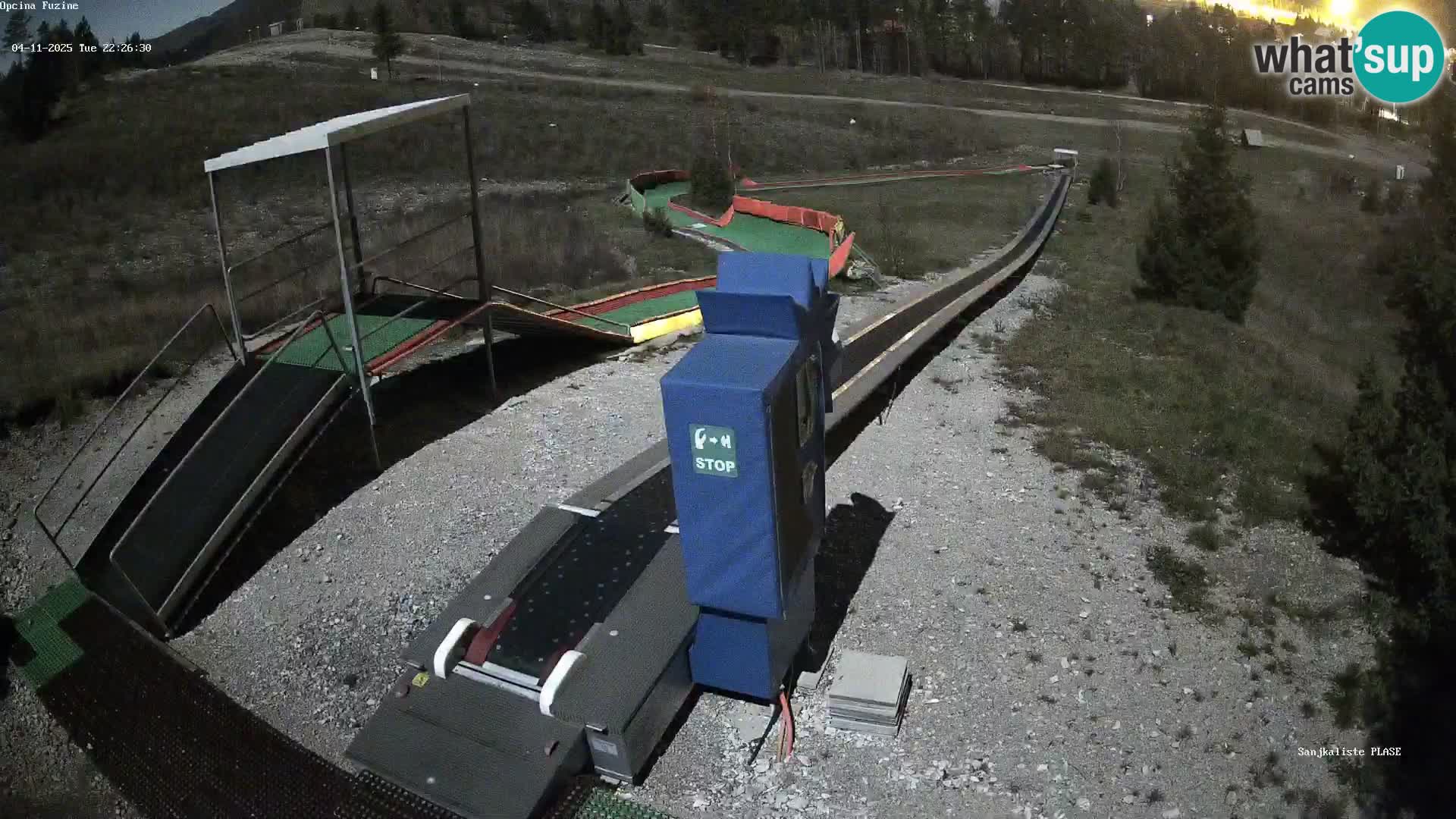 Web kamera uživo Sanjkalište Fužine – Hrvatska