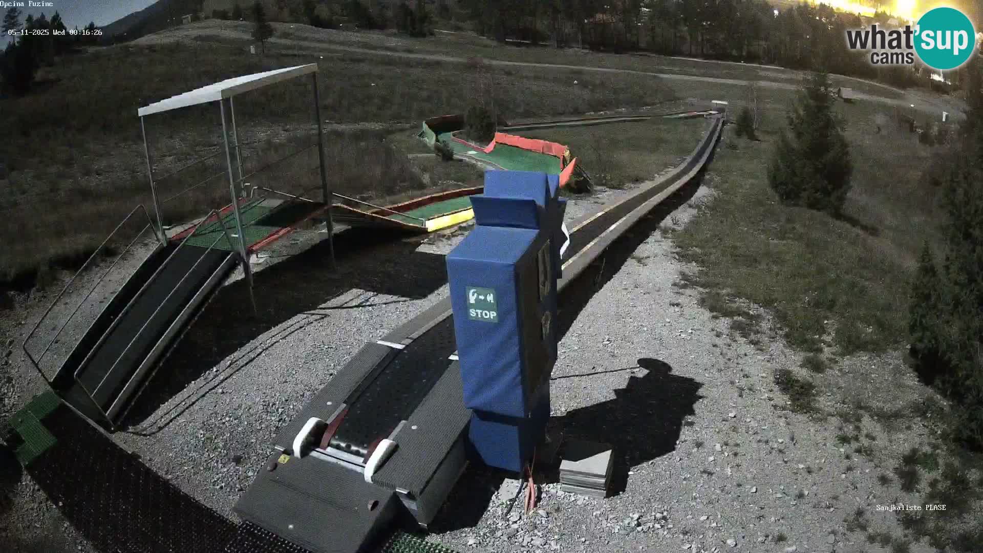 Web kamera uživo Sanjkalište Fužine – Hrvatska