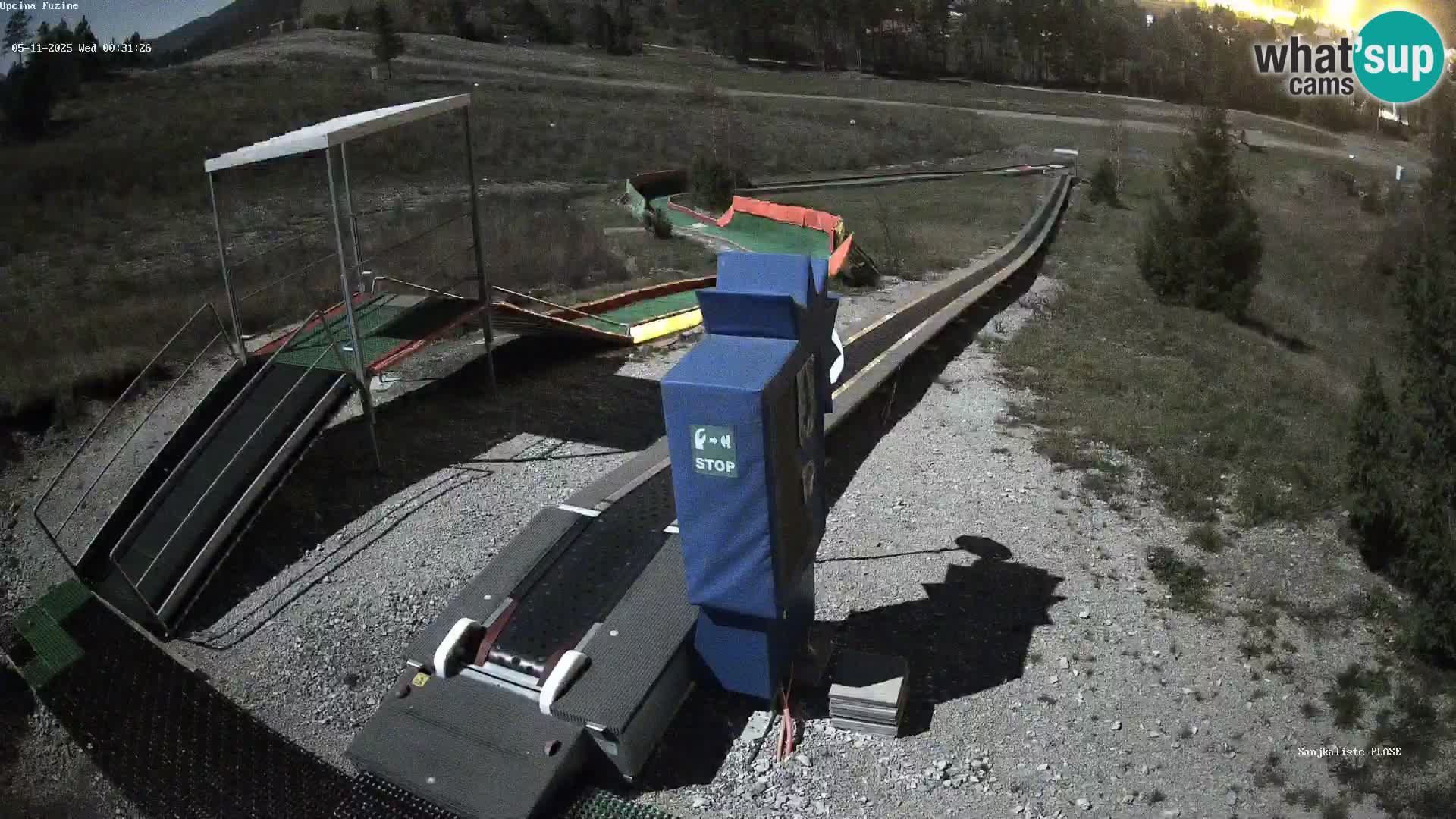 Web kamera uživo Sanjkalište Fužine – Hrvatska