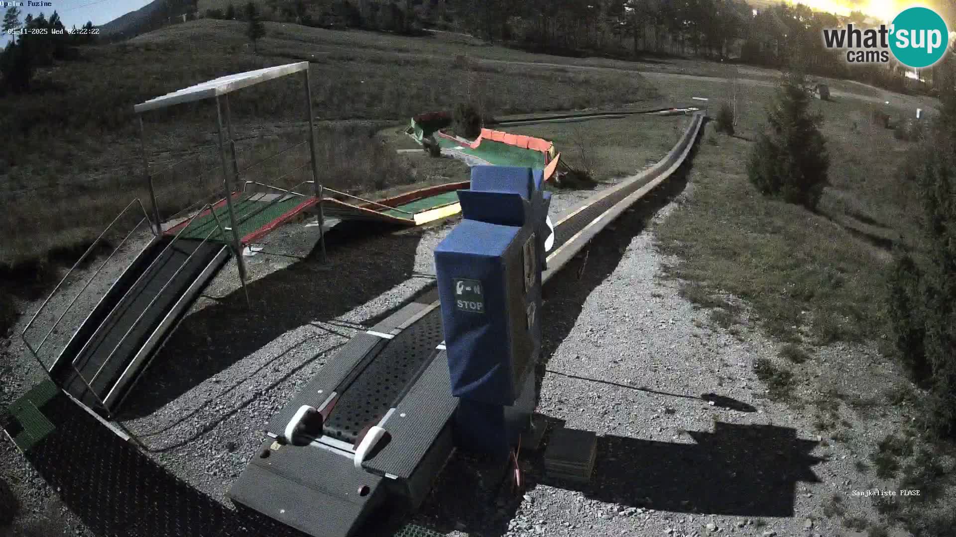 Web kamera uživo Sanjkalište Fužine – Hrvatska