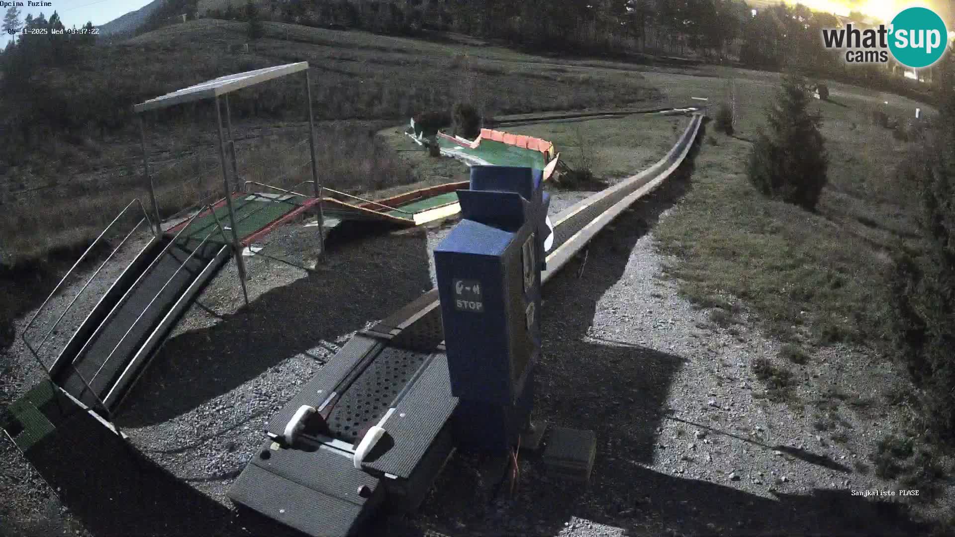 Live Webcam Rodelbahn Fužine – Kroatien