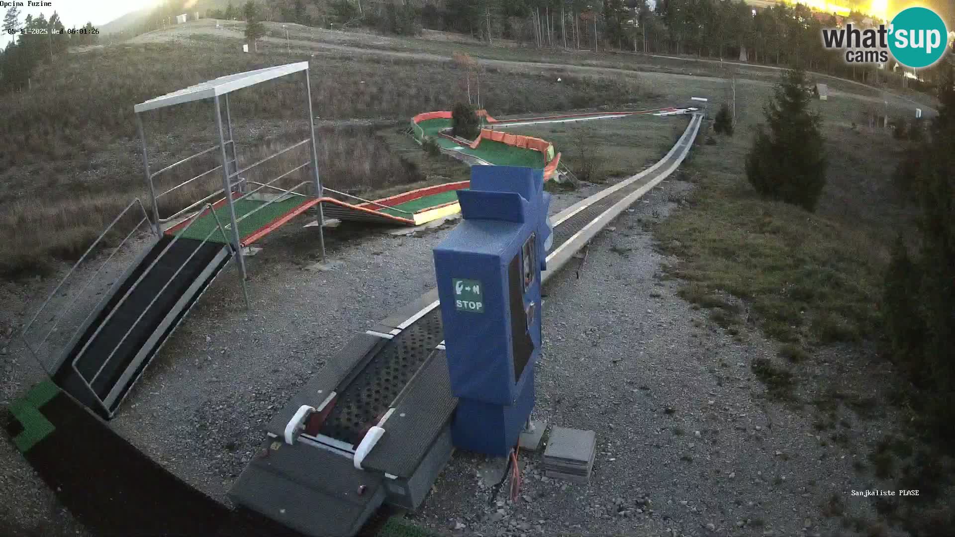Live Webcam Rodelbahn Fužine – Kroatien