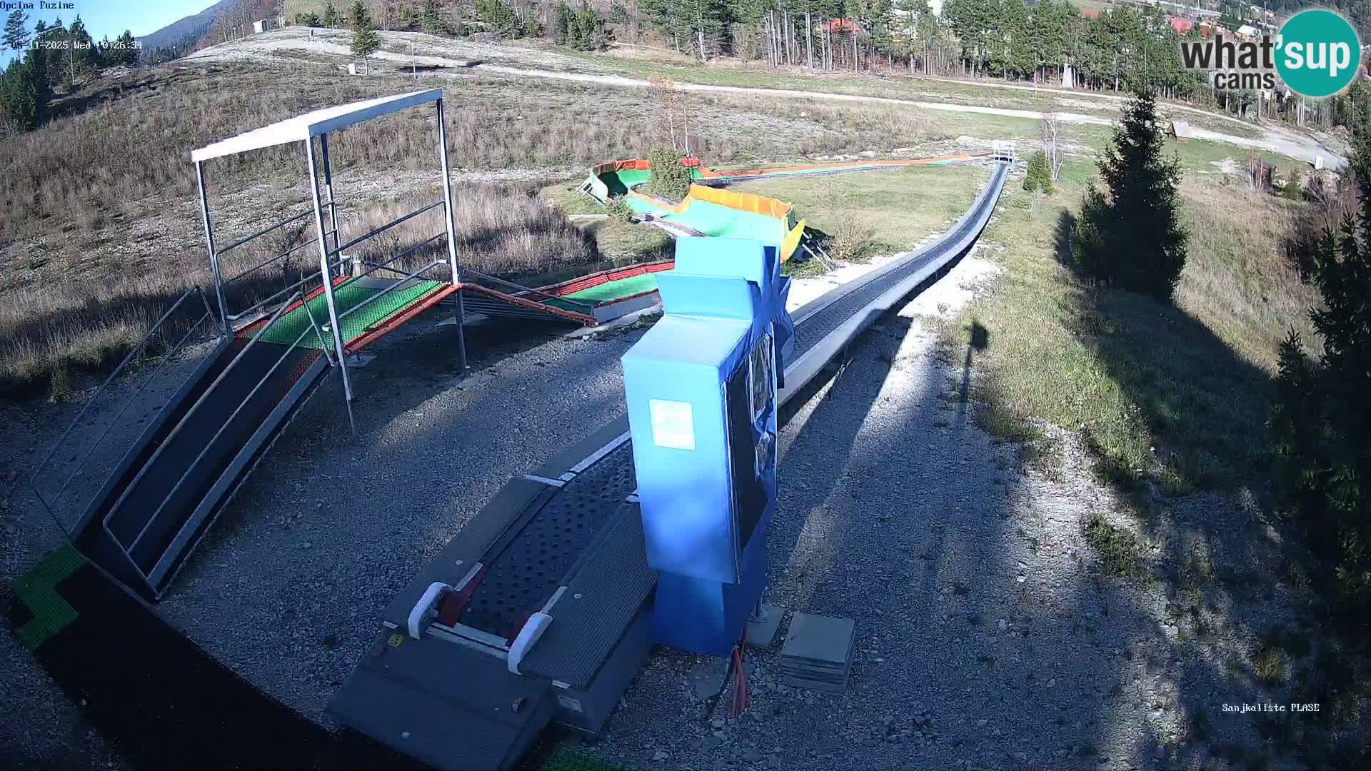 Web kamera uživo Sanjkalište Fužine – Hrvatska
