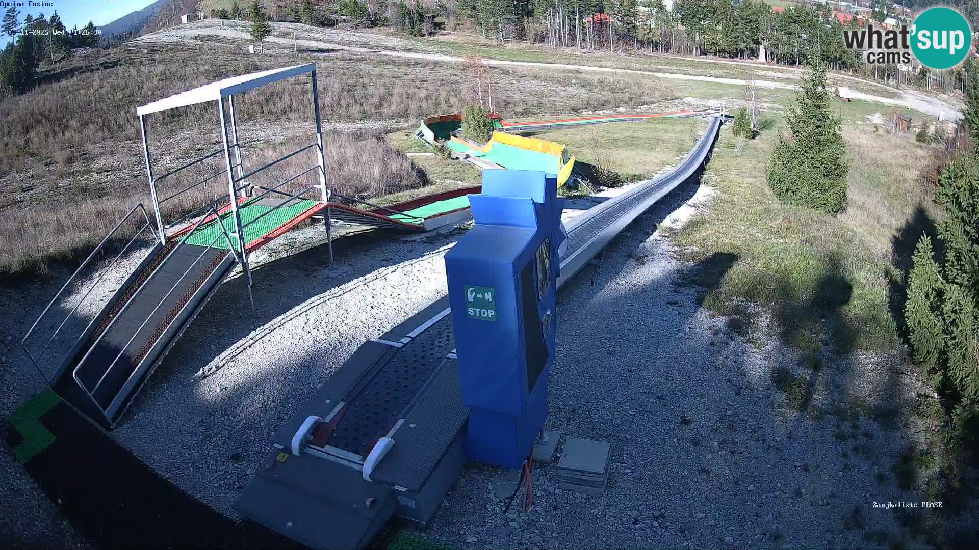 Live Webcam Rodelbahn Fužine – Kroatien