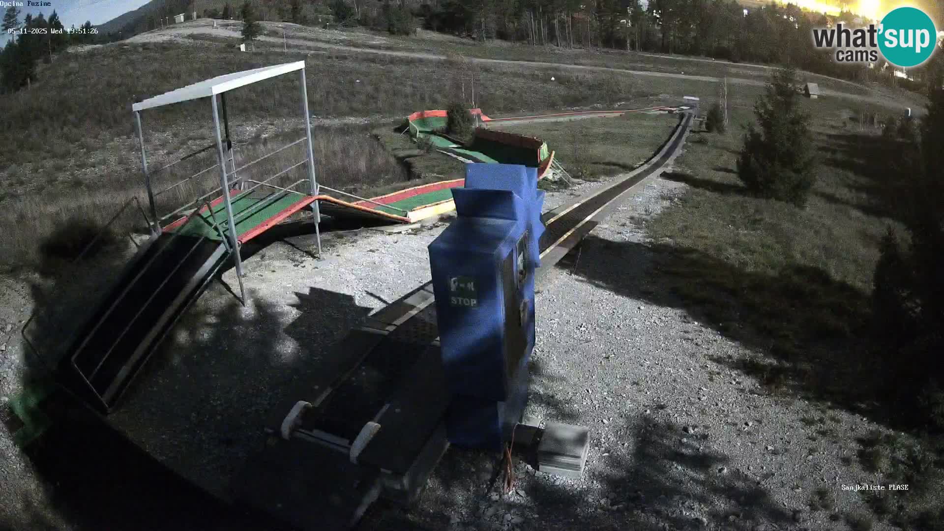 Web kamera uživo Sanjkalište Fužine – Hrvatska