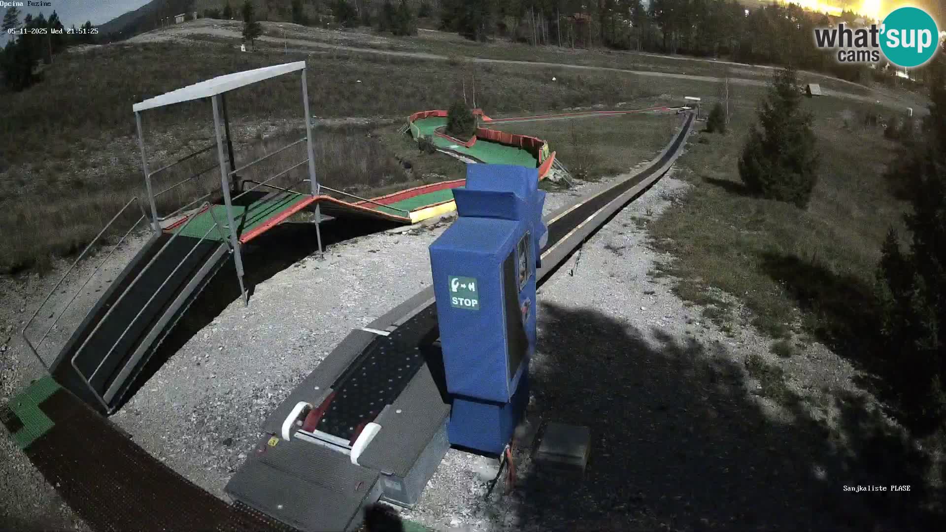 Web kamera uživo Sanjkalište Fužine – Hrvatska