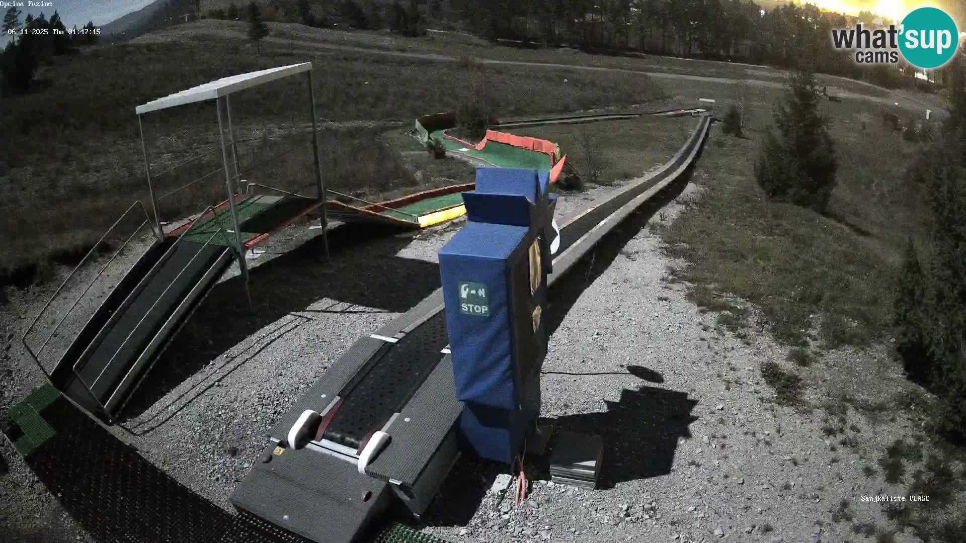 Web kamera uživo Sanjkalište Fužine – Hrvatska