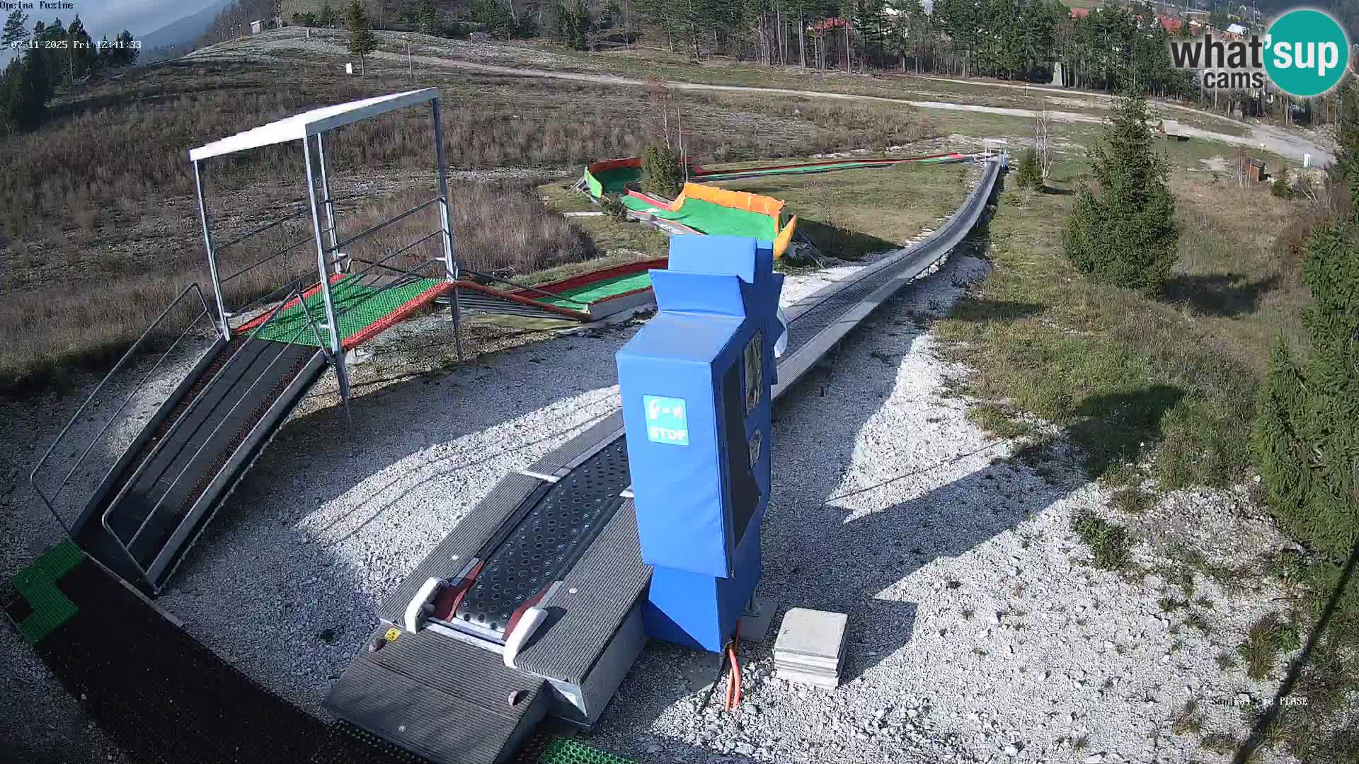 Live Webcam Rodelbahn Fužine – Kroatien