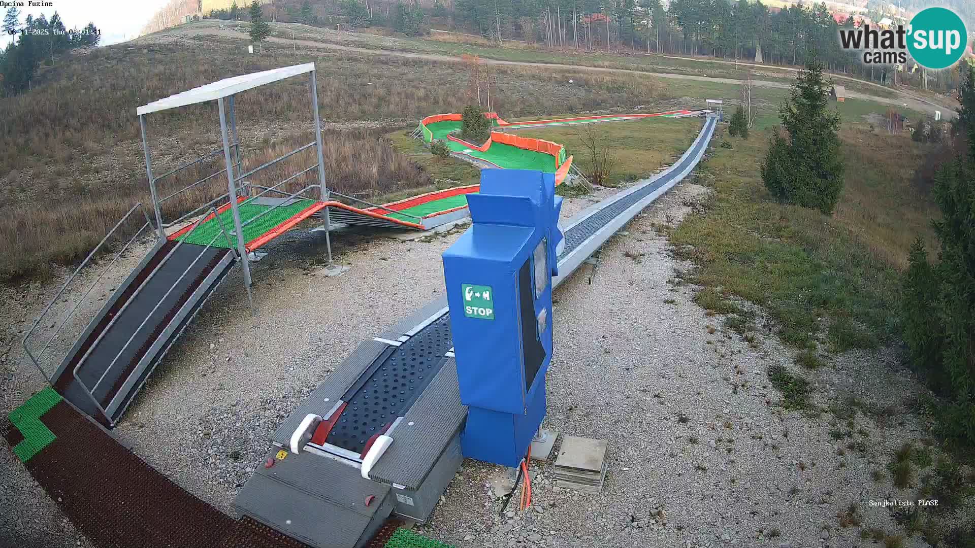 Web kamera uživo Sanjkalište Fužine – Hrvatska