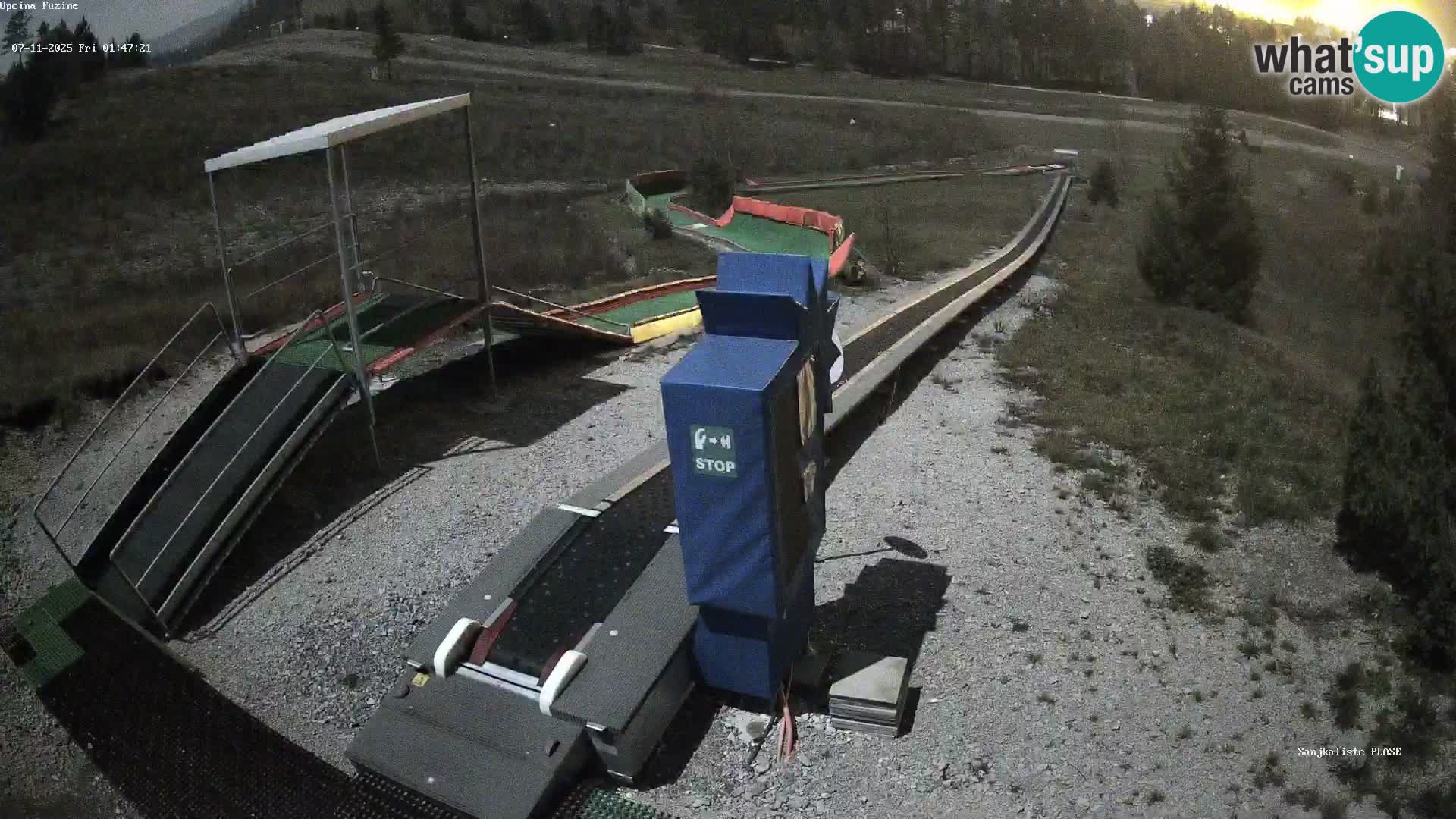 Web kamera uživo Sanjkalište Fužine – Hrvatska