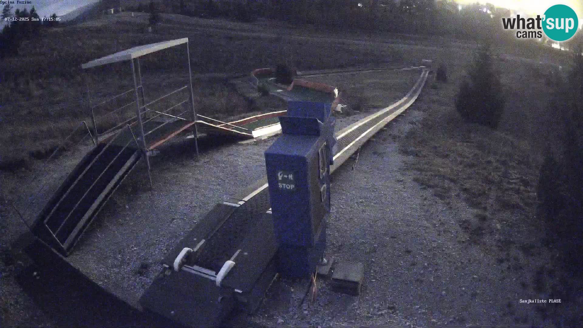 Web kamera uživo Sanjkalište Fužine – Hrvatska