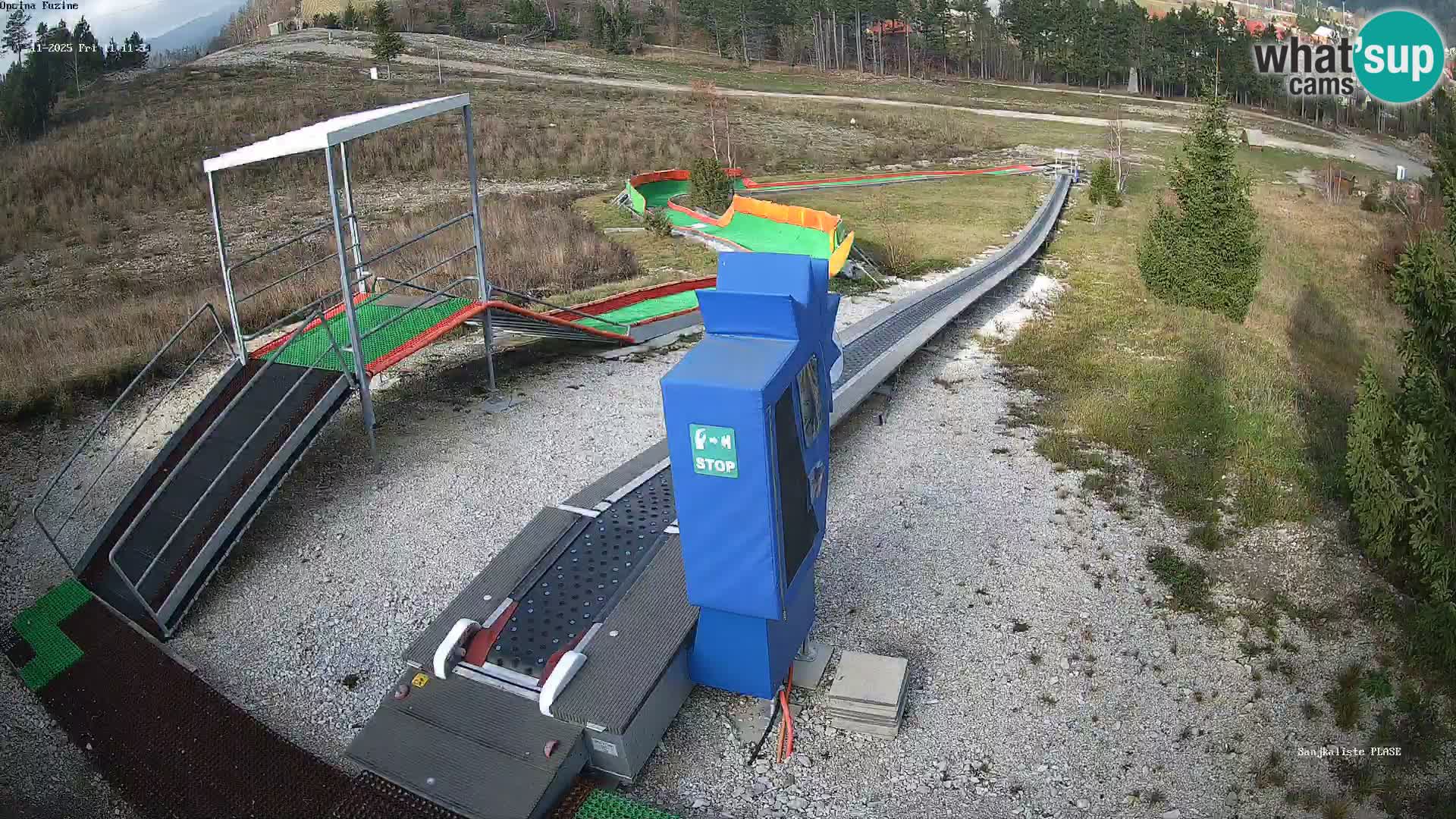 Web kamera uživo Sanjkalište Fužine – Hrvatska