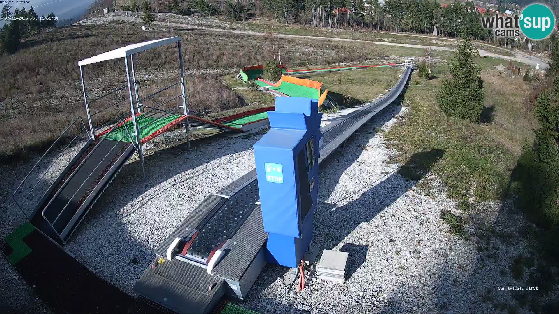 Web kamera uživo Sanjkalište Fužine – Hrvatska