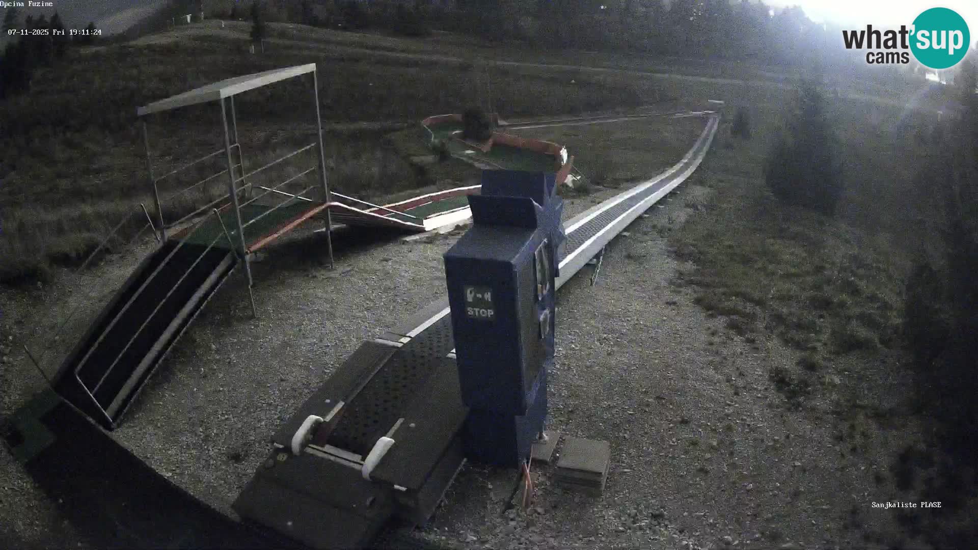 Web kamera uživo Sanjkalište Fužine – Hrvatska