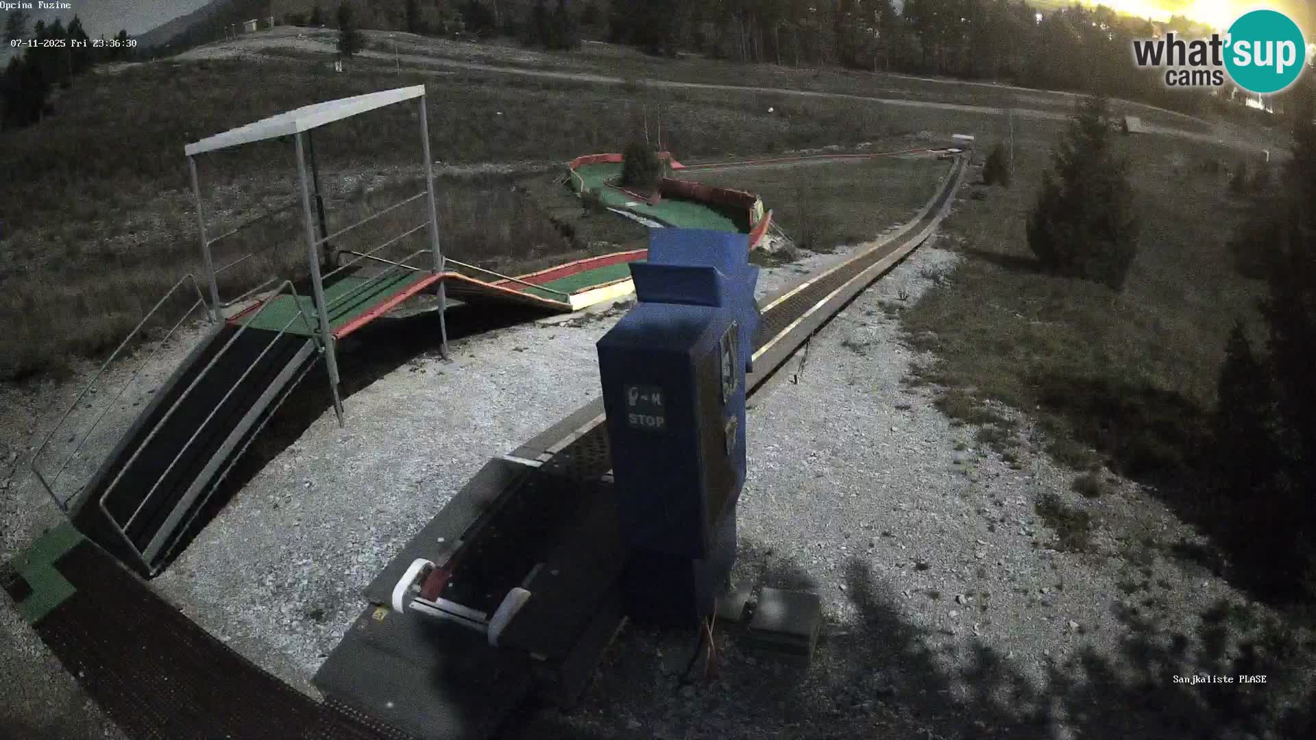 Web kamera uživo Sanjkalište Fužine – Hrvatska