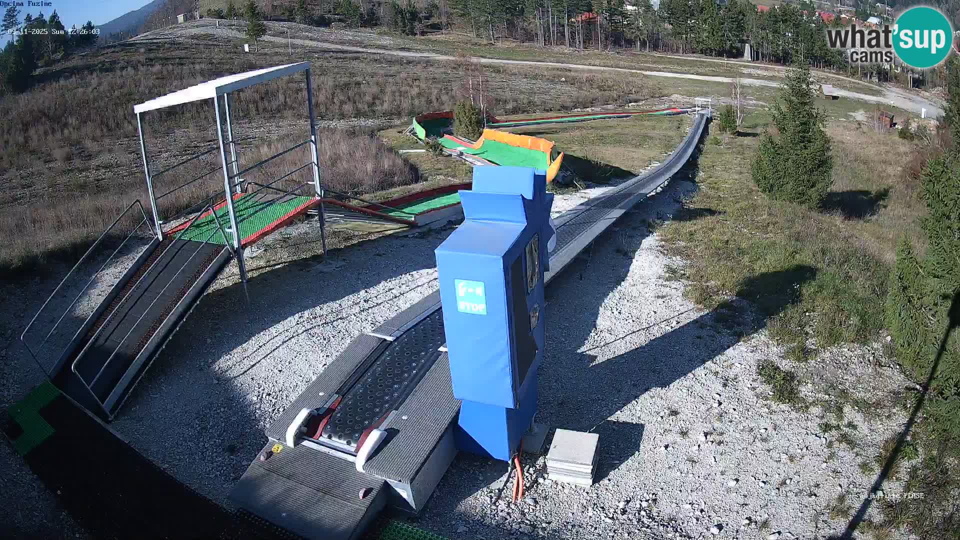 Live Webcam Rodelbahn Fužine – Kroatien