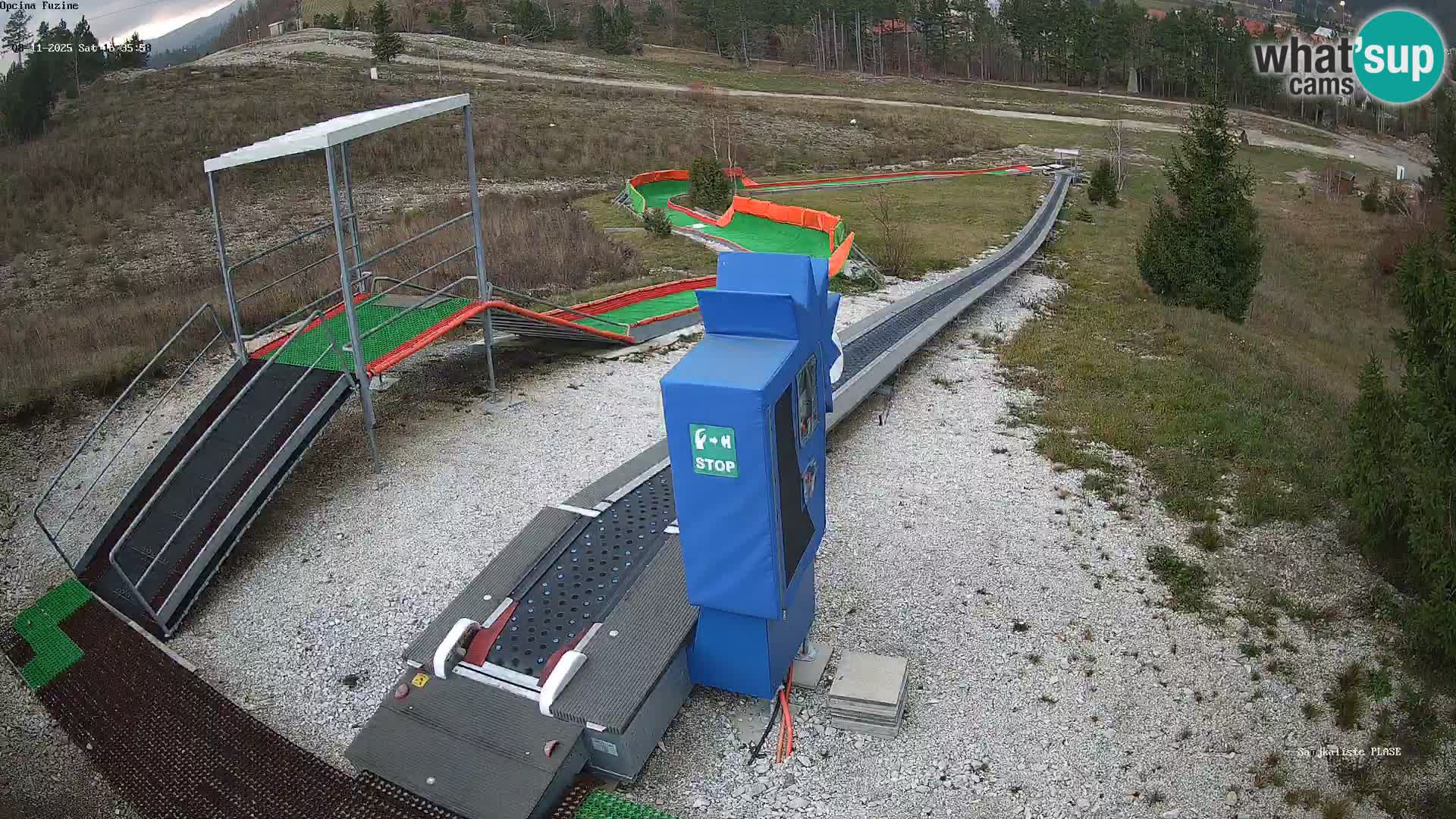 Live Webcam Rodelbahn Fužine – Kroatien