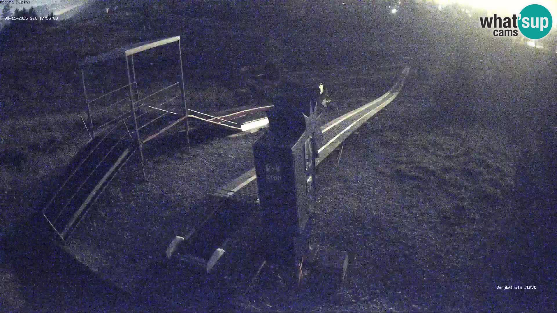 Webcam en direct Piste de luge de Fužine – Croatie