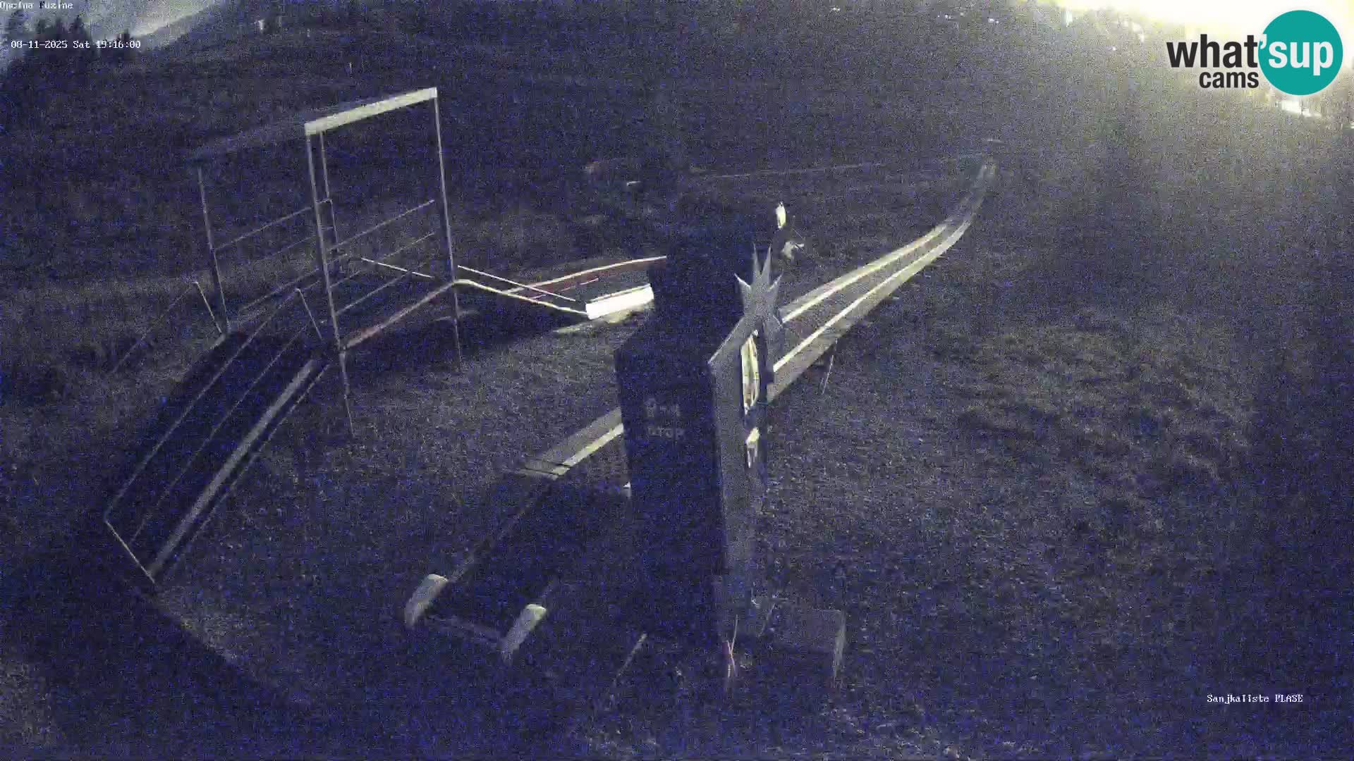 Webcam en direct Piste de luge de Fužine – Croatie