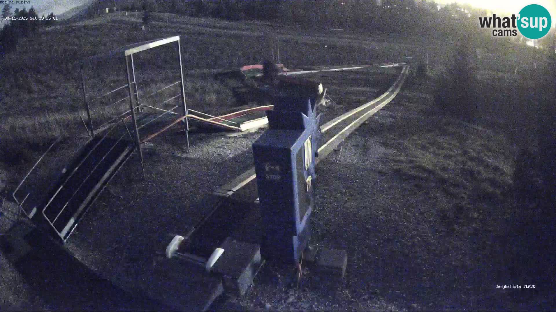 Webcam en vivo Pista de trineo Fužine – Croacia