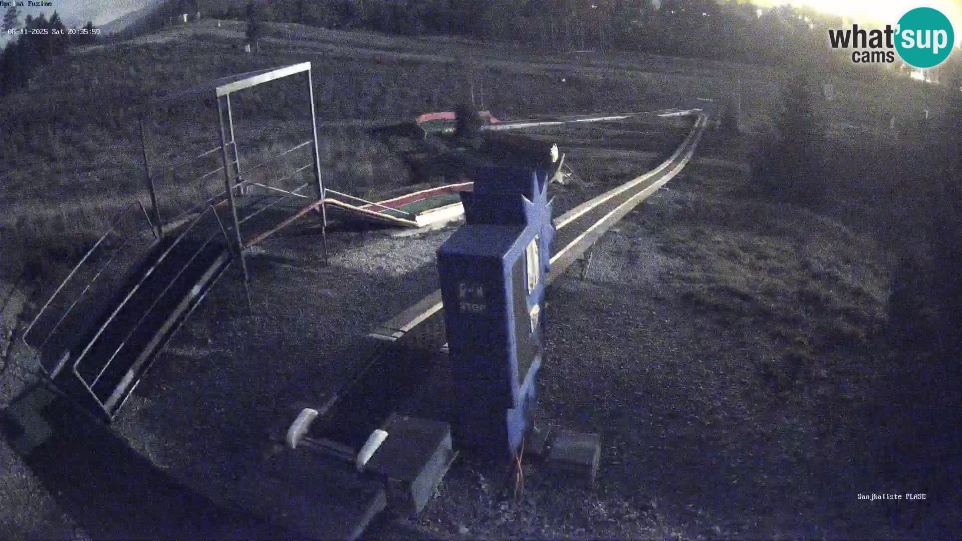 Web kamera uživo Sanjkalište Fužine – Hrvatska