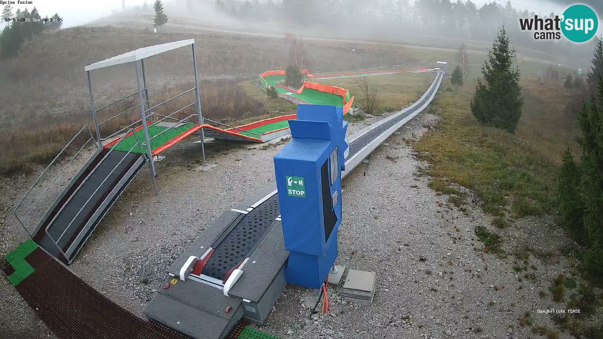 Web kamera uživo Sanjkalište Fužine – Hrvatska