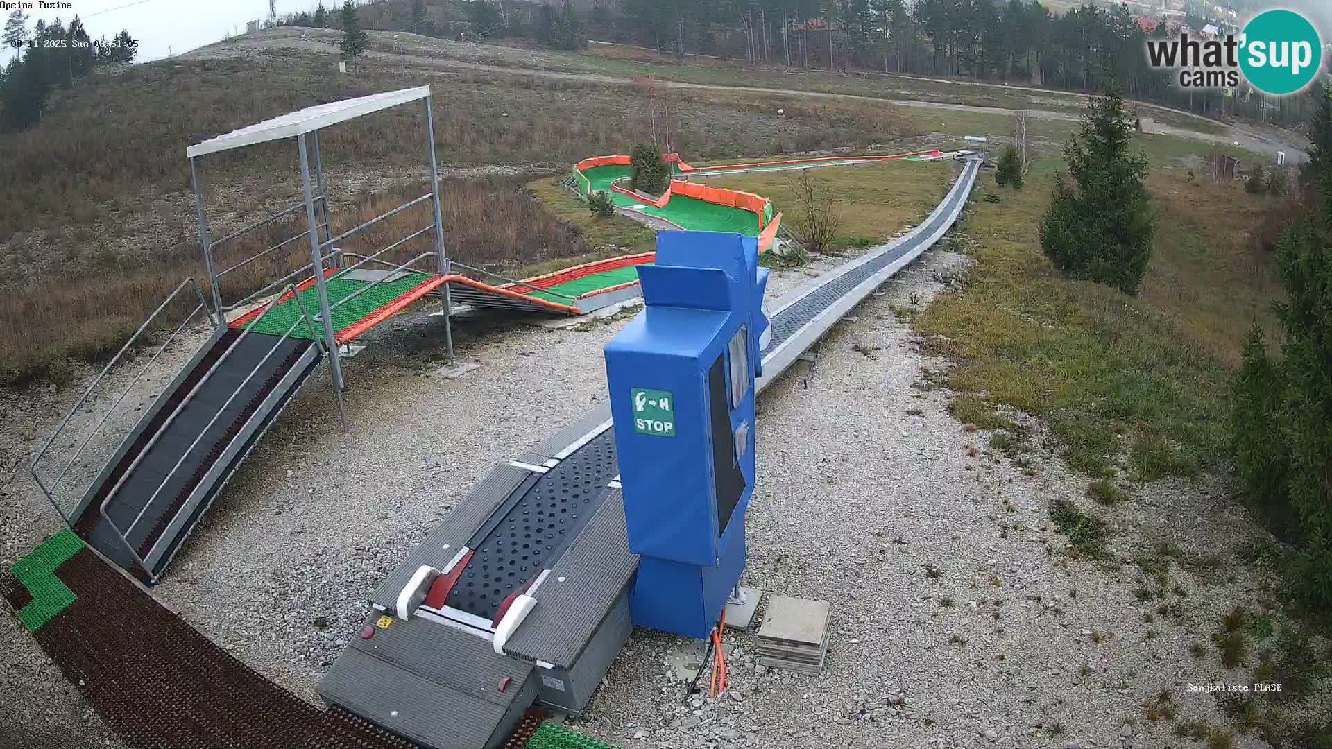 Web kamera uživo Sanjkalište Fužine – Hrvatska