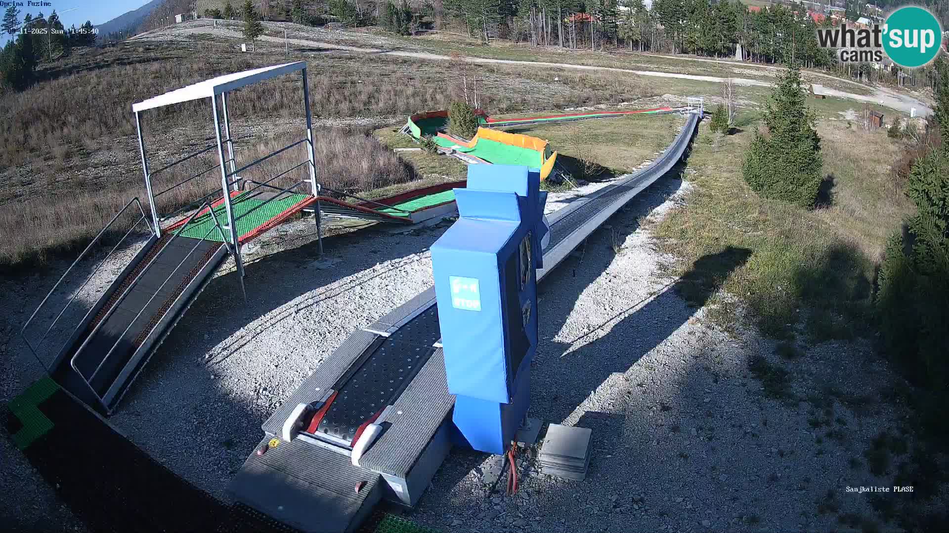 Web kamera uživo Sanjkalište Fužine – Hrvatska