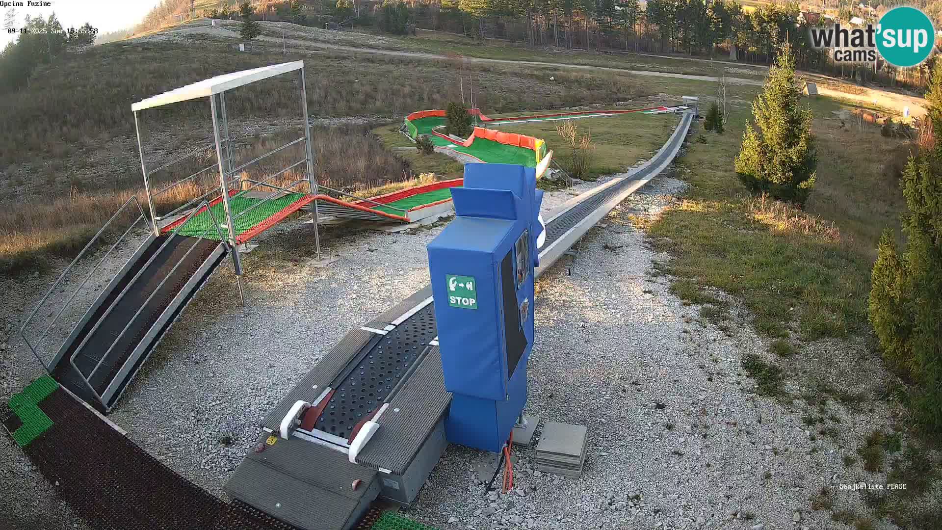 Live Webcam Rodelbahn Fužine – Kroatien