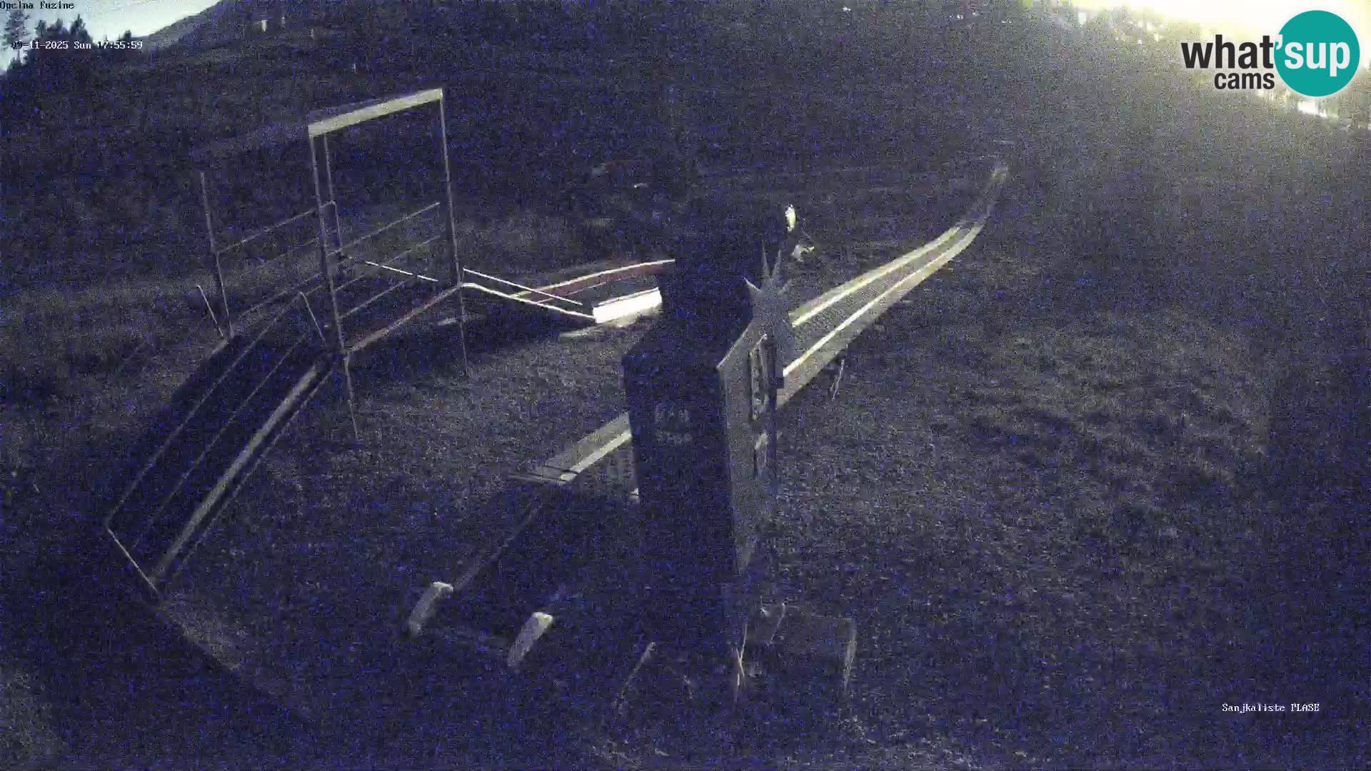 Web kamera uživo Sanjkalište Fužine – Hrvatska