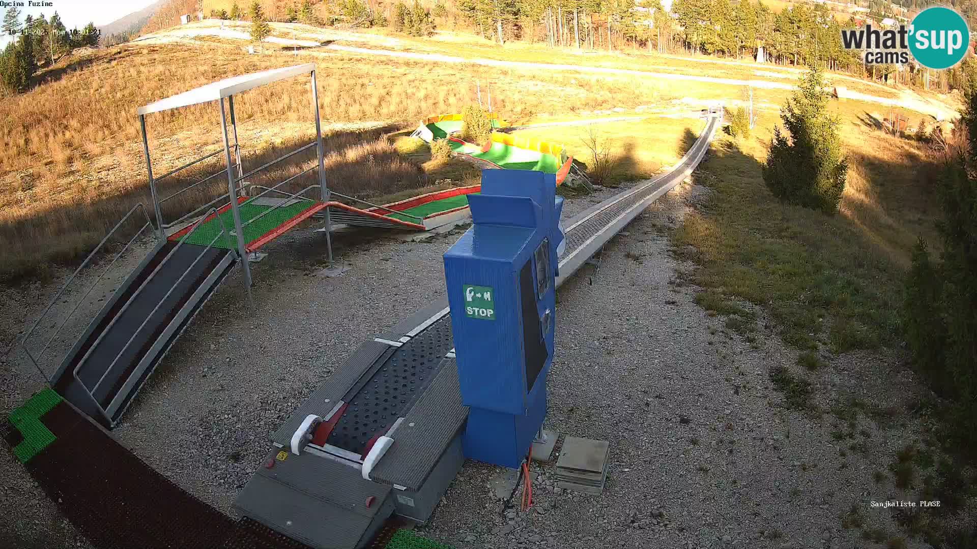 Web kamera uživo Sanjkalište Fužine – Hrvatska
