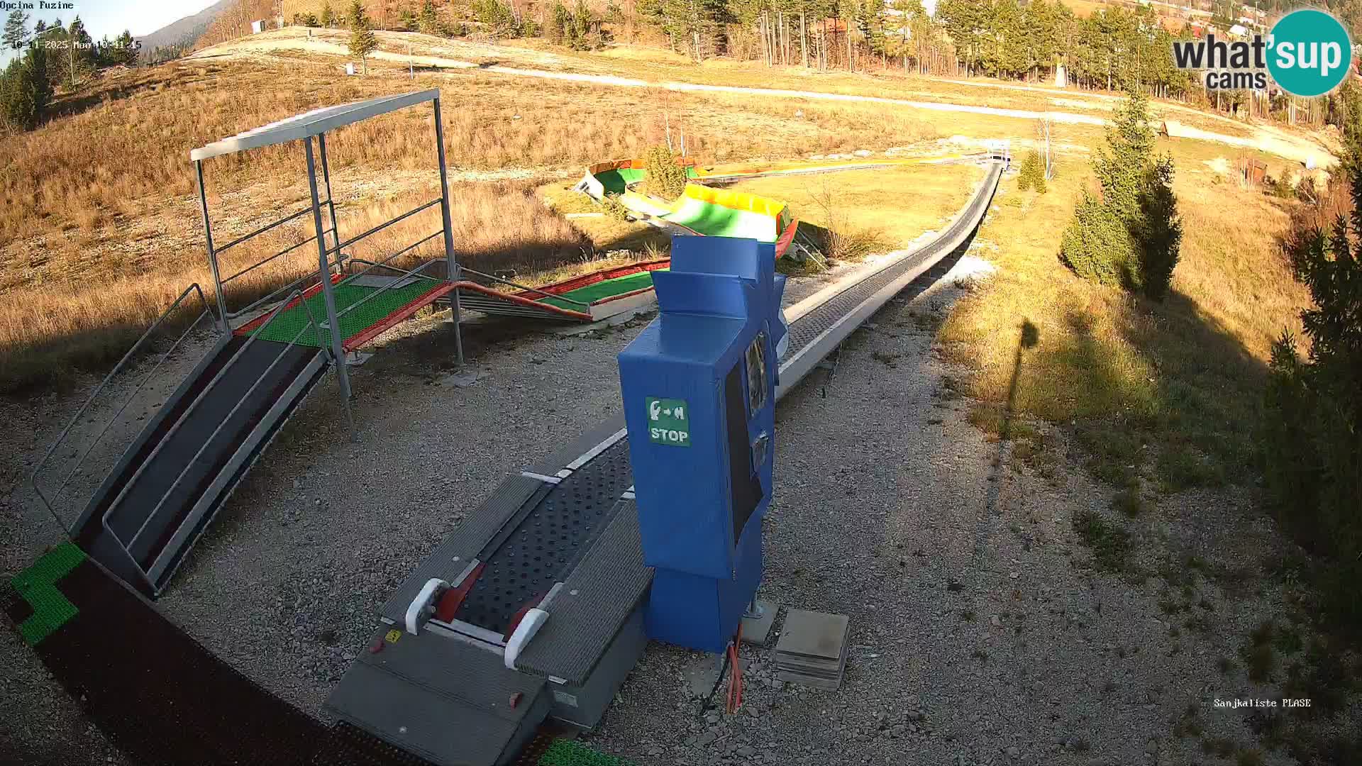 Web kamera uživo Sanjkalište Fužine – Hrvatska