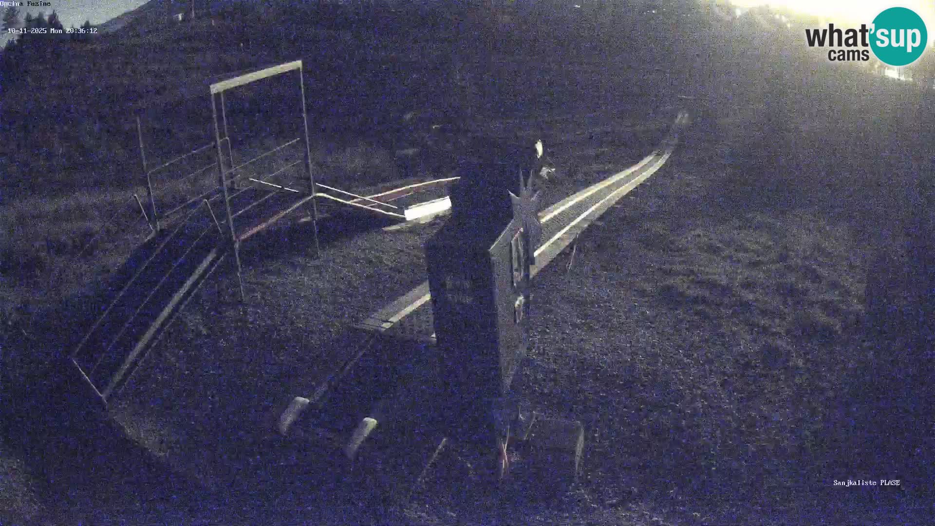 Webcam en direct Piste de luge de Fužine – Croatie