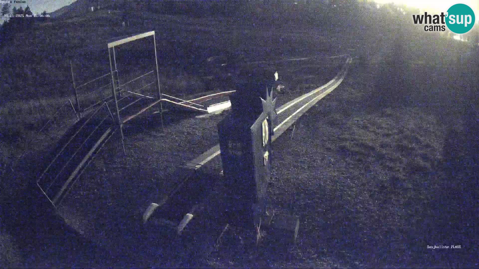 Webcam en direct Piste de luge de Fužine – Croatie