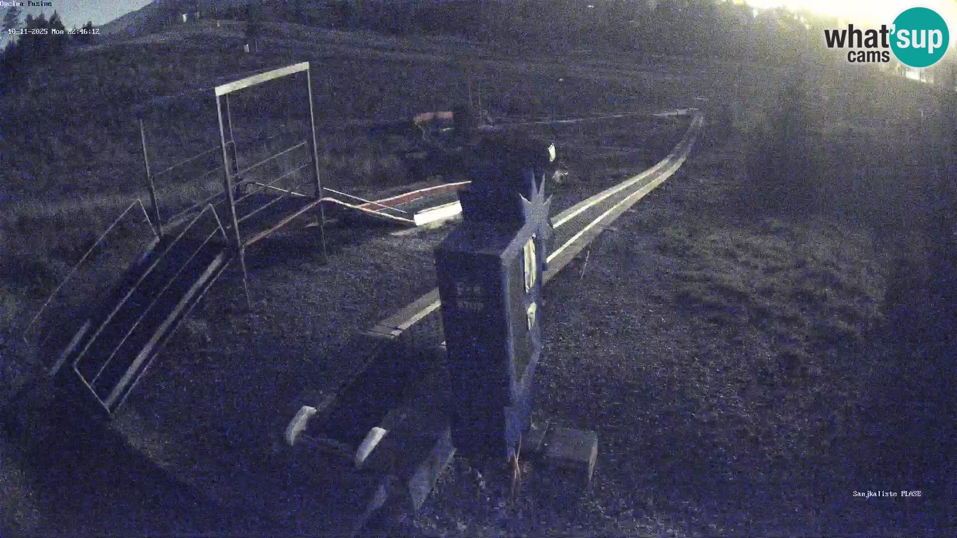 Spletna kamera v živo Sankališče Fužine – Hrvaška