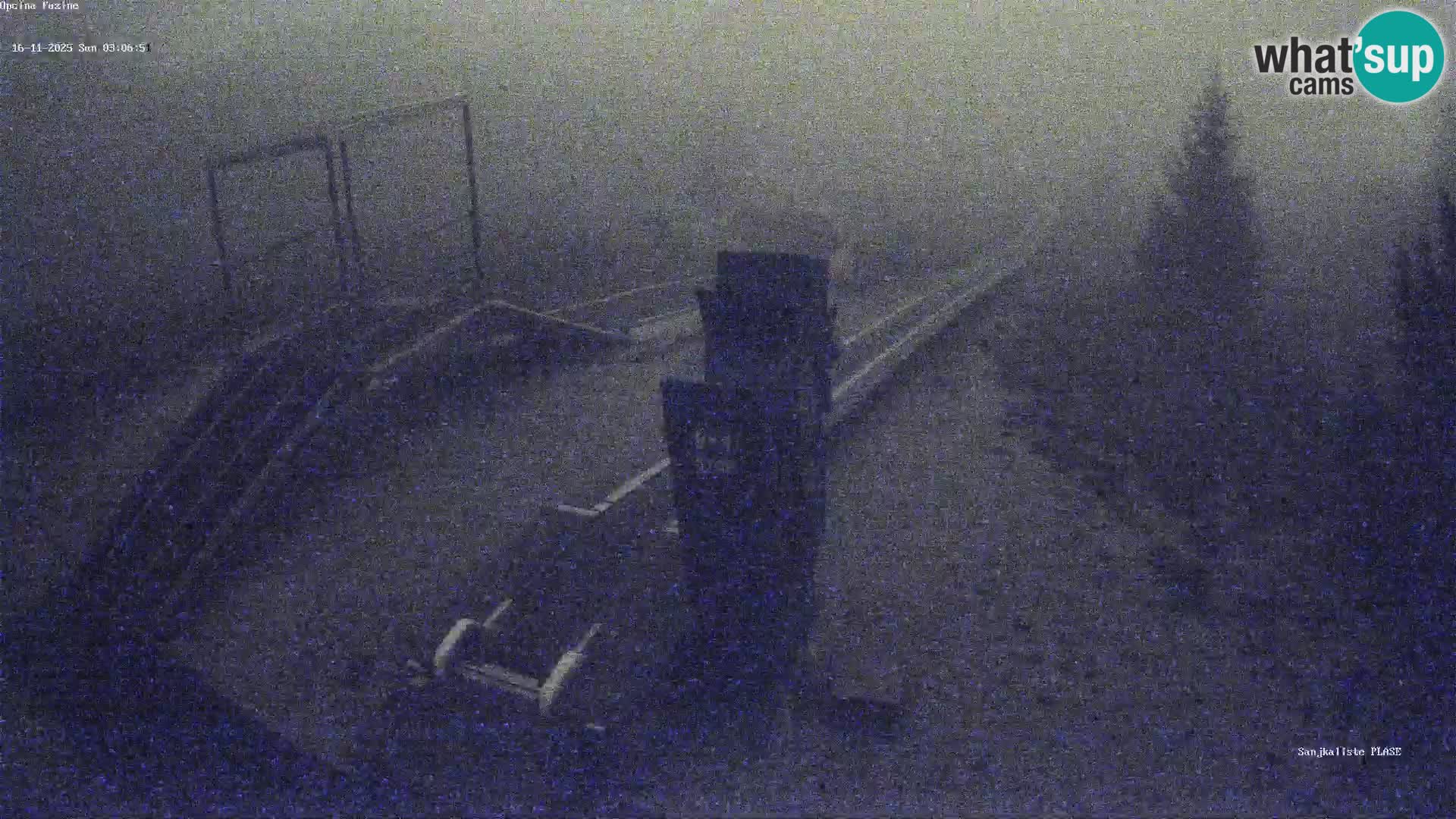 Live webcam Fužine toboggan run – Croatia