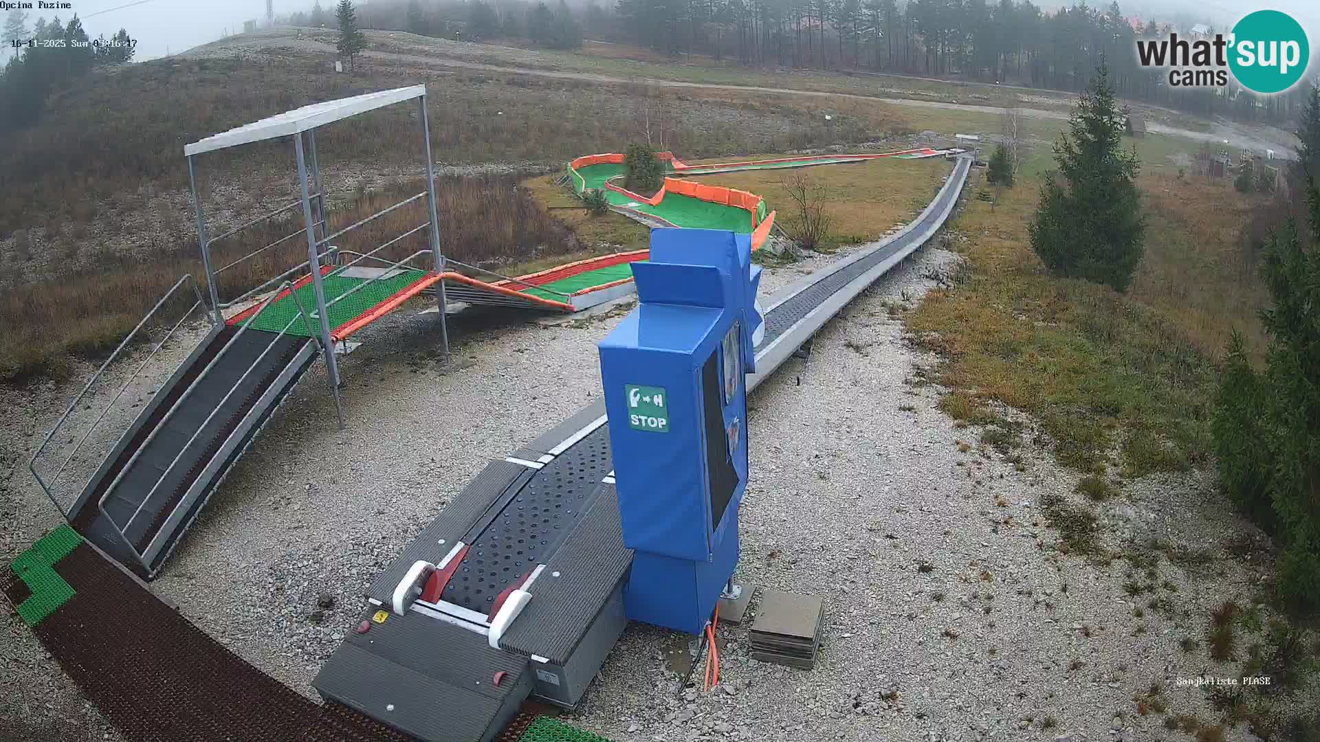 Live Webcam Rodelbahn Fužine – Kroatien