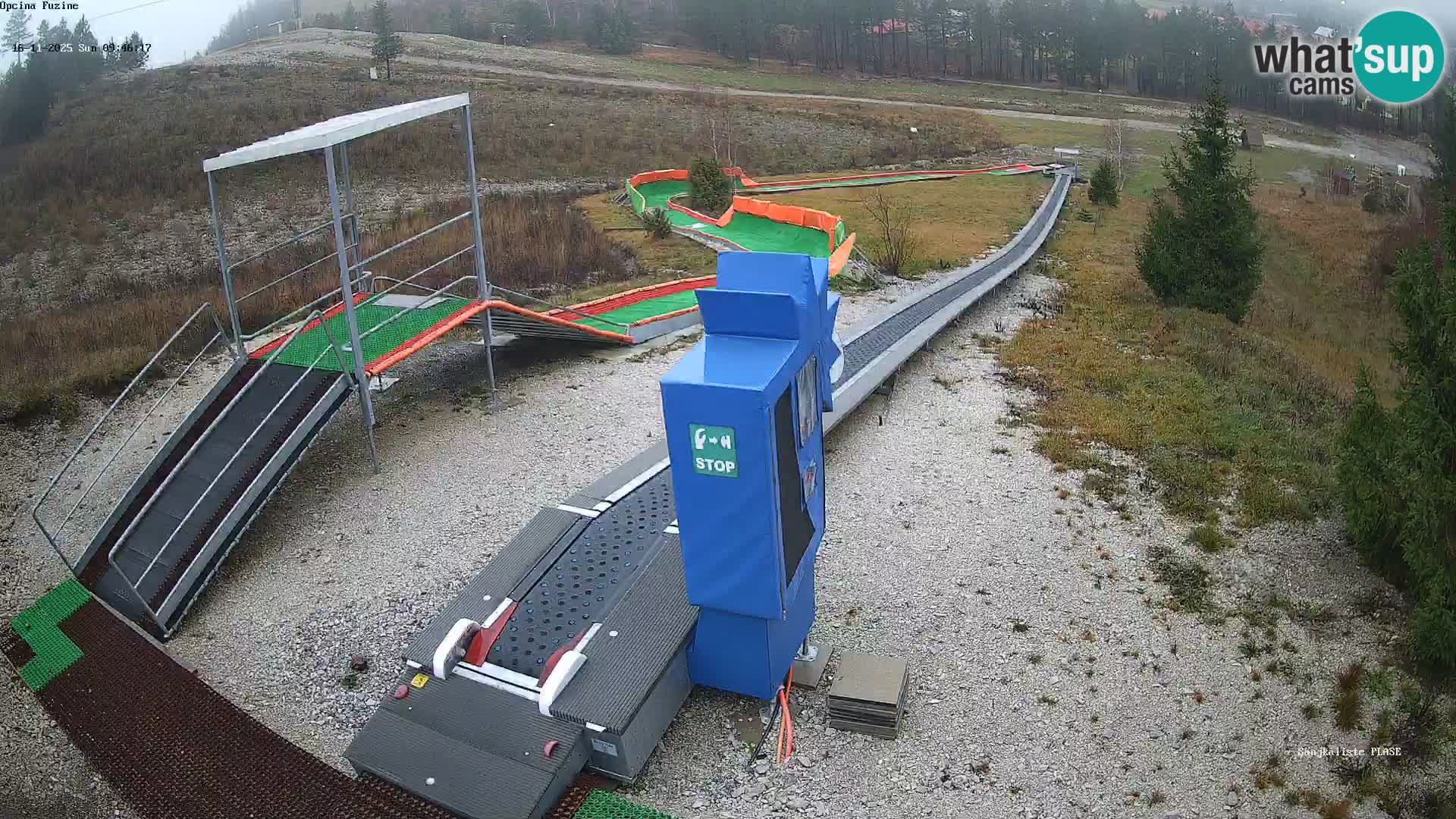Live Webcam Rodelbahn Fužine – Kroatien