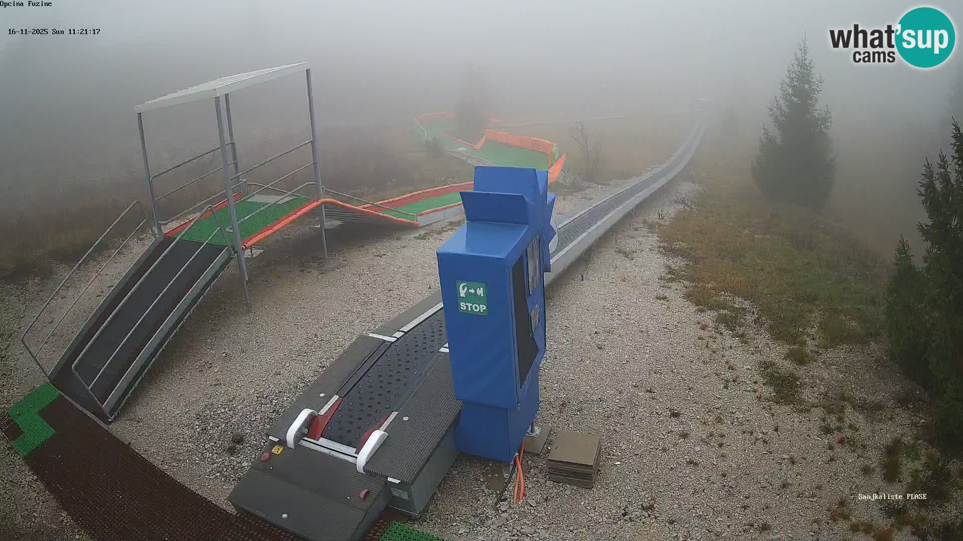 Web kamera uživo Sanjkalište Fužine – Hrvatska